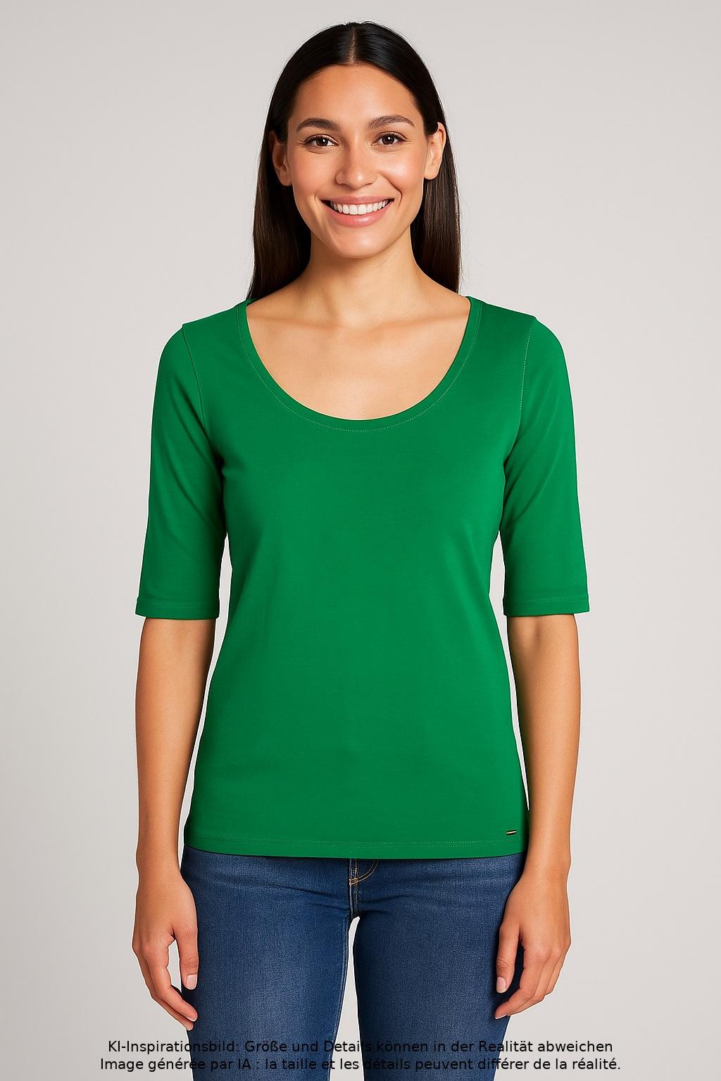 

Marc Cain Damen T-Shirt, grün, Gr. 36