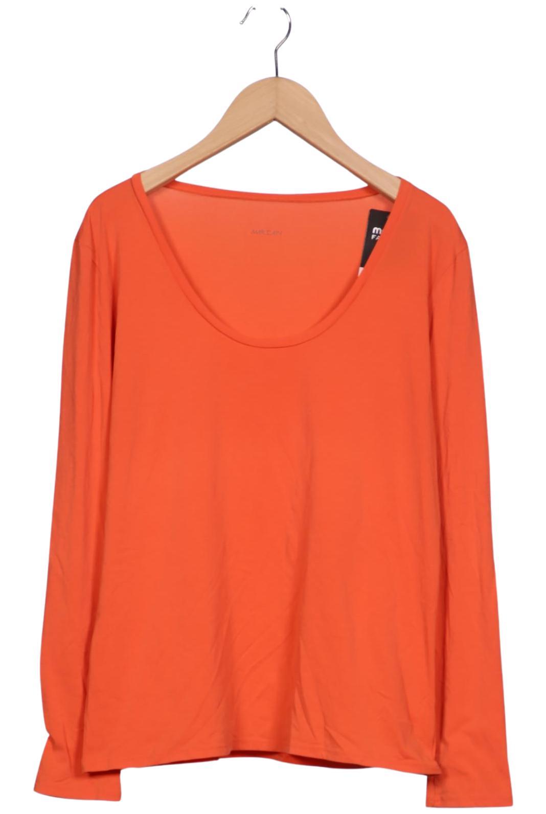

Marc Cain Damen Langarmshirt, orange, Gr. 42