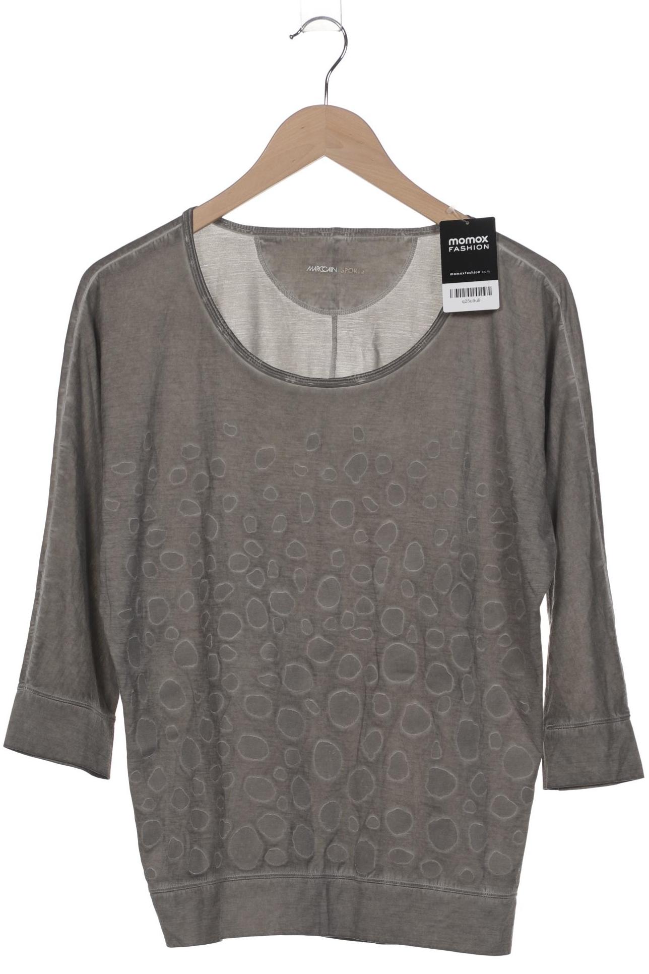 

Marc Cain Damen Langarmshirt, grau, Gr. 46