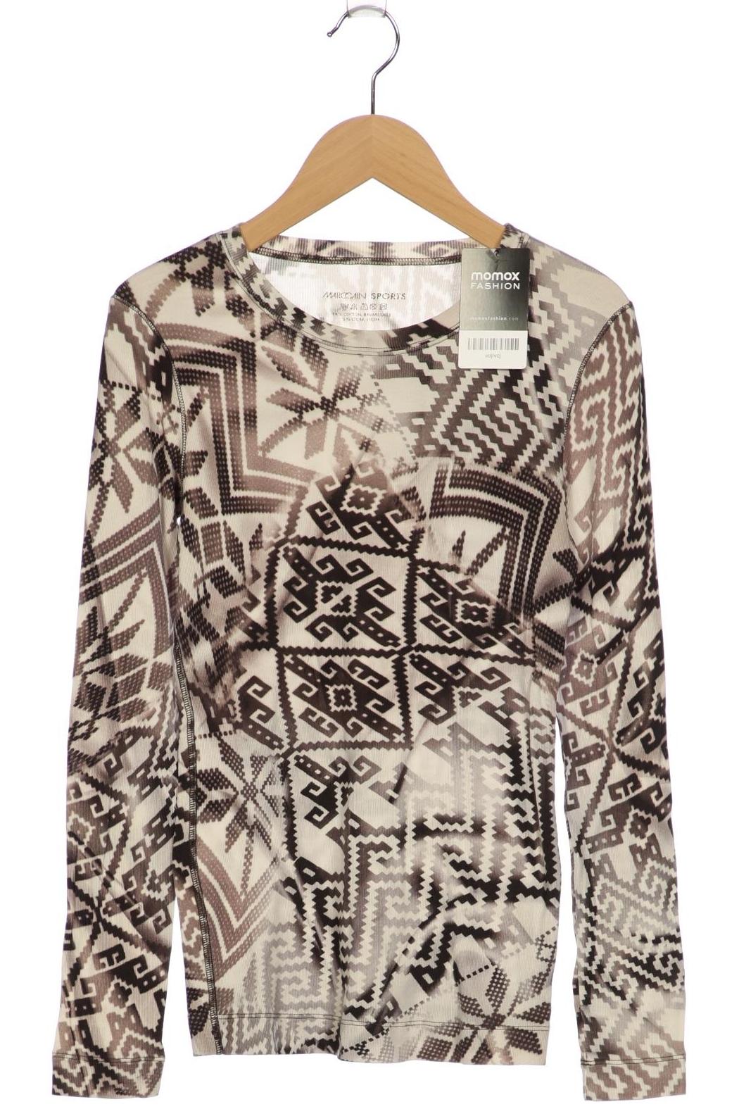 

Marc Cain Damen Langarmshirt, grau, Gr. 34