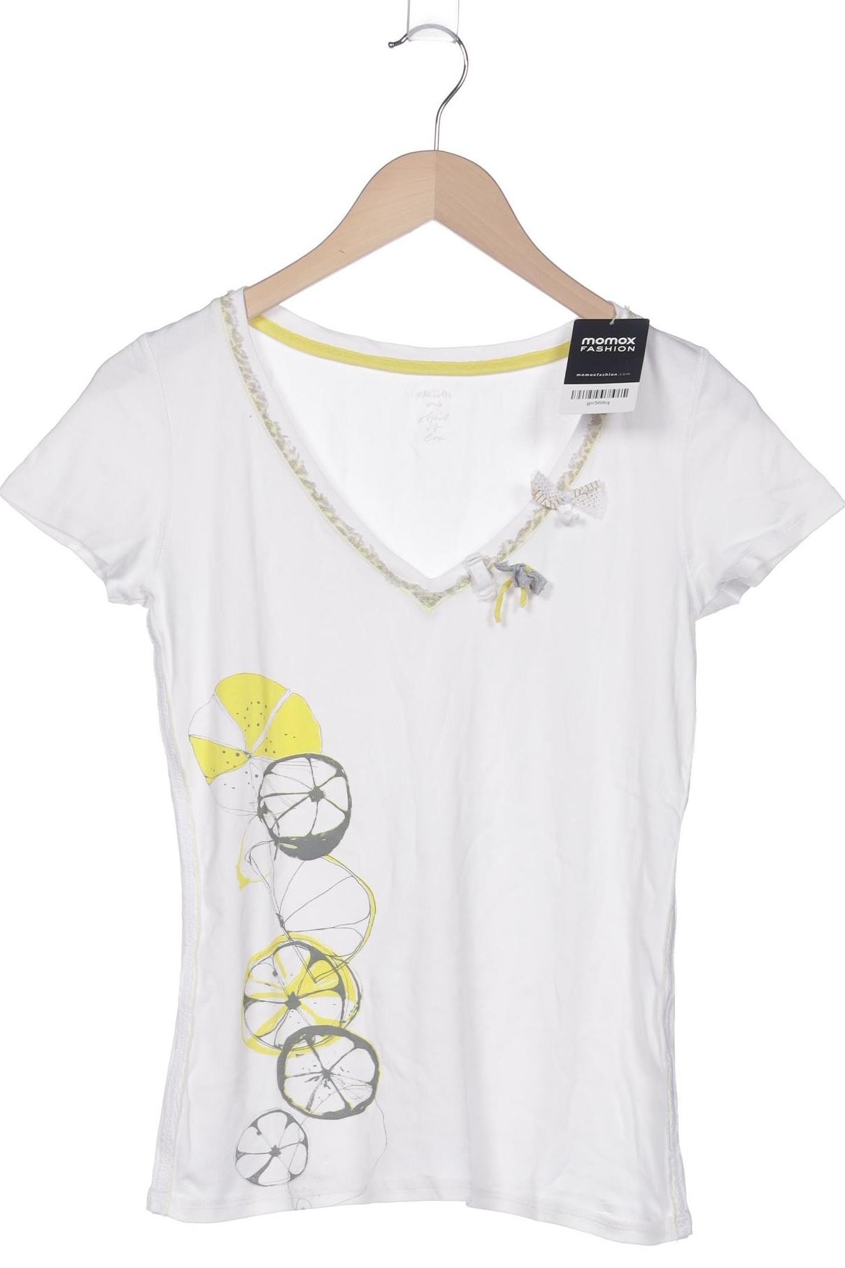 

Marc Cain Damen T-Shirt, weiß, Gr. 34