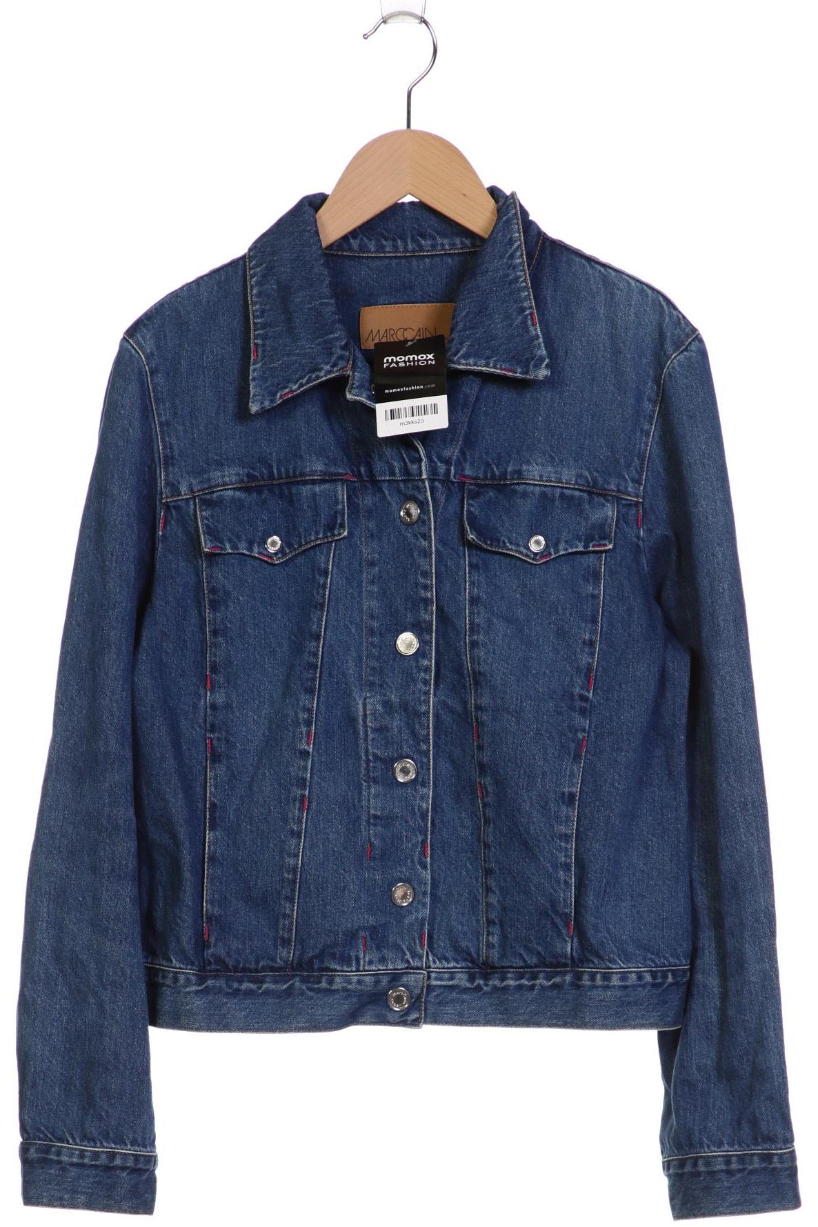 

Marc Cain Damen Jacke, blau, Gr. 40