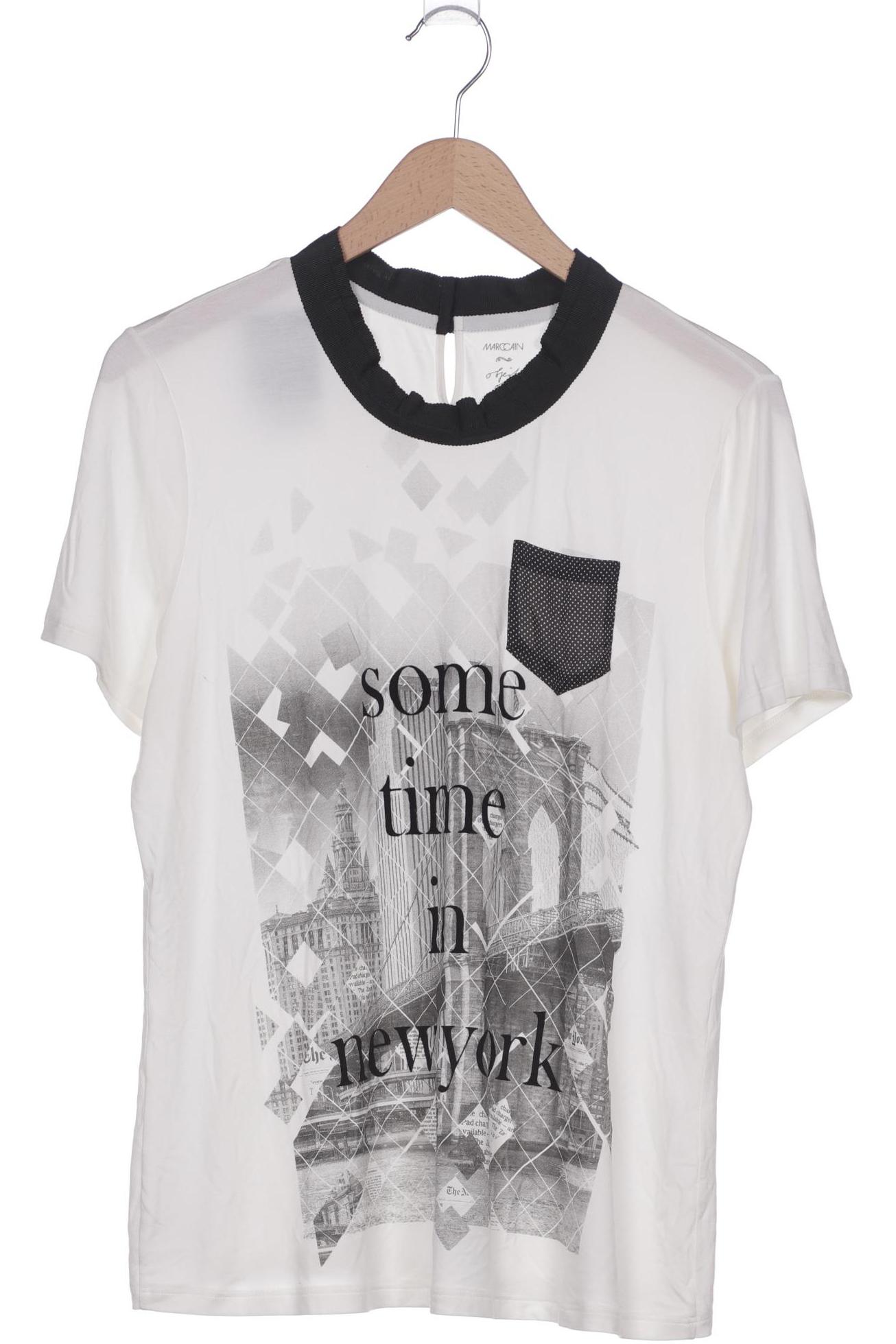 

Marc Cain Damen T-Shirt, cremeweiß, Gr. 38