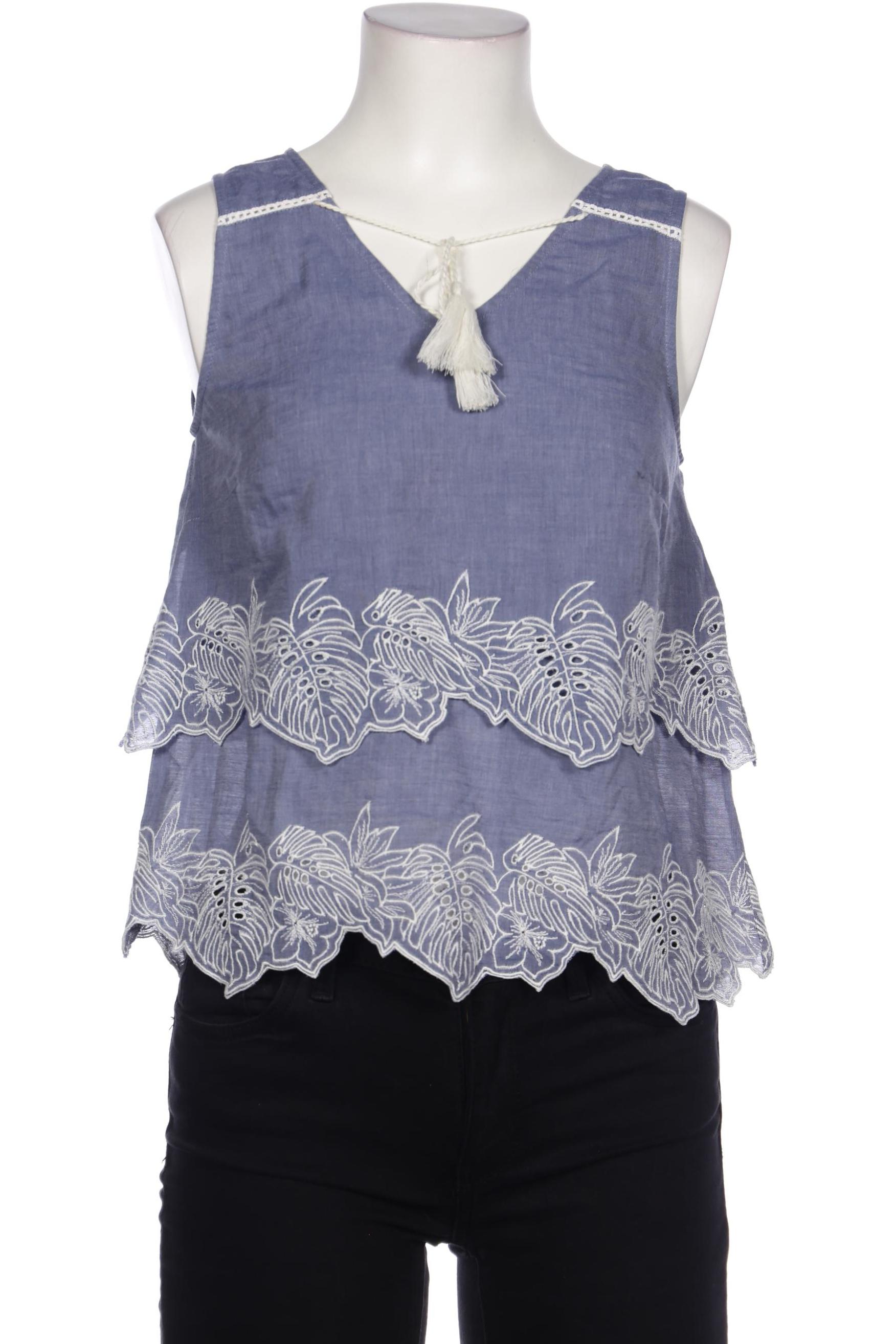 

Marc Cain Damen Bluse, blau, Gr. 34