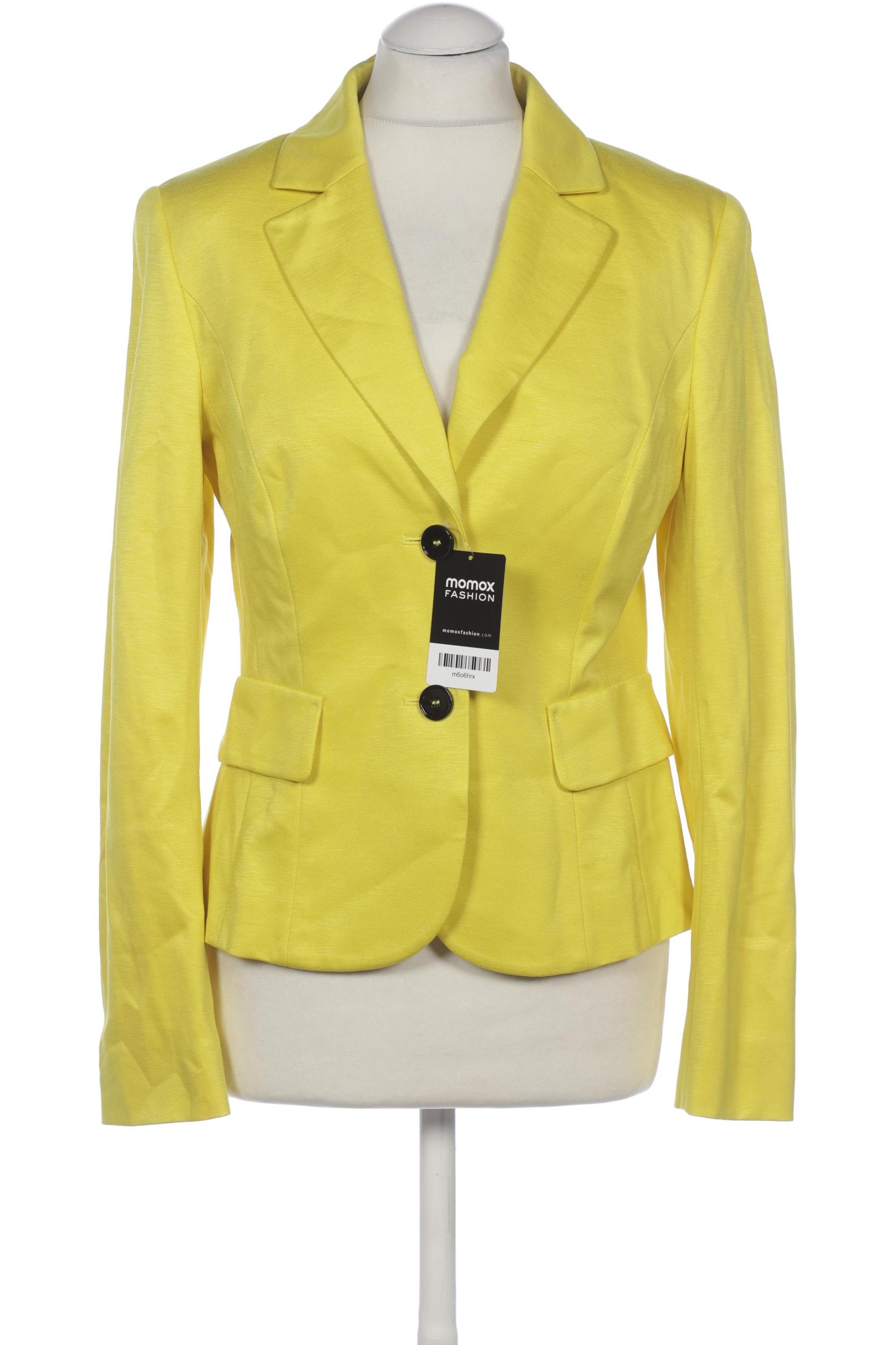 

Marc Cain Damen Blazer, gelb, Gr. 38