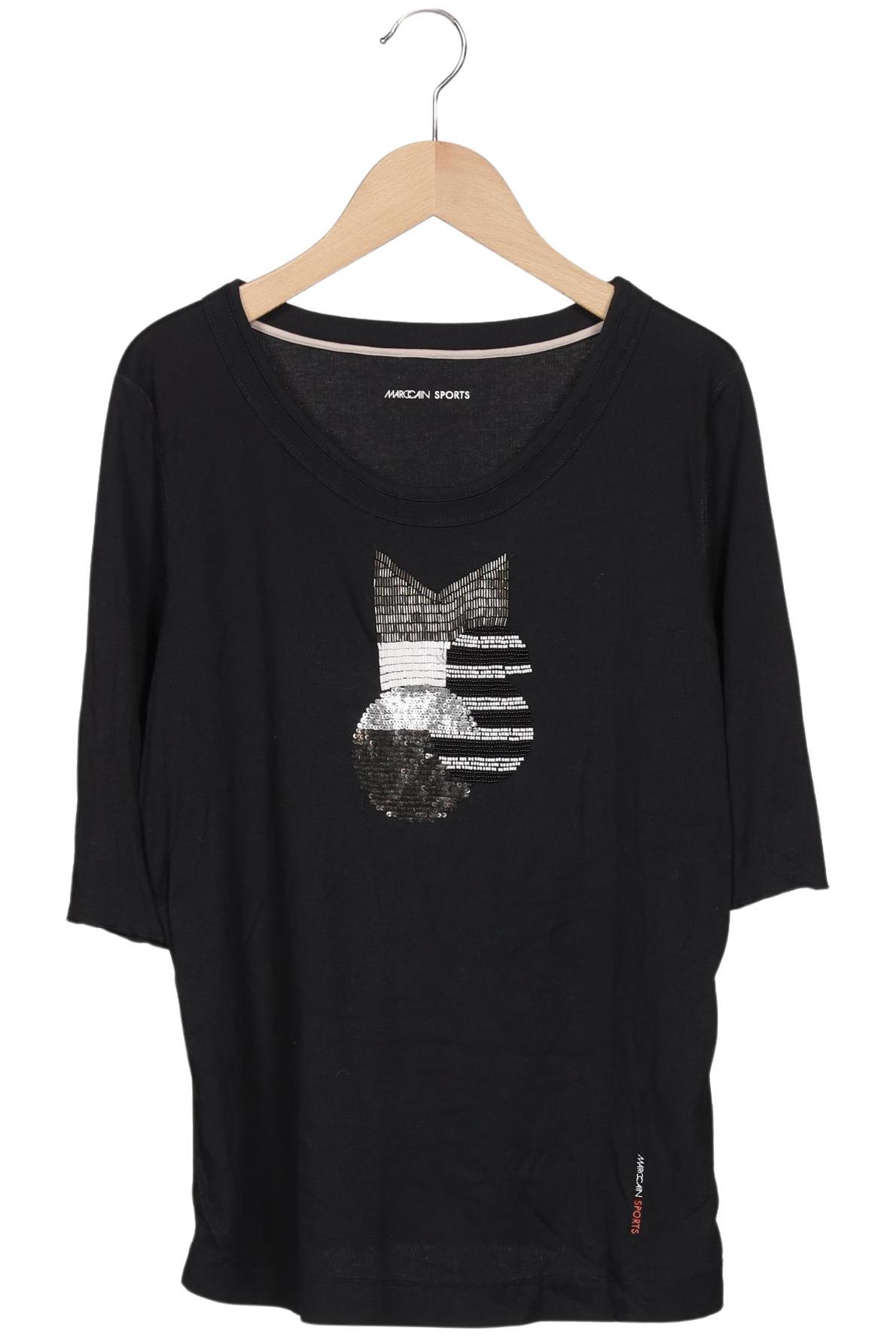 

Marc Cain Damen T-Shirt, schwarz, Gr. 42