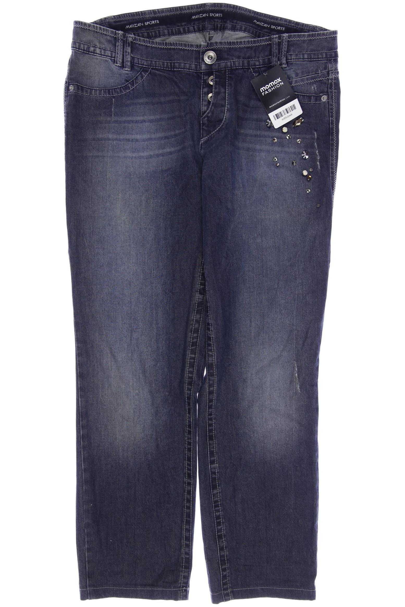 

Marc Cain Damen Jeans, marineblau