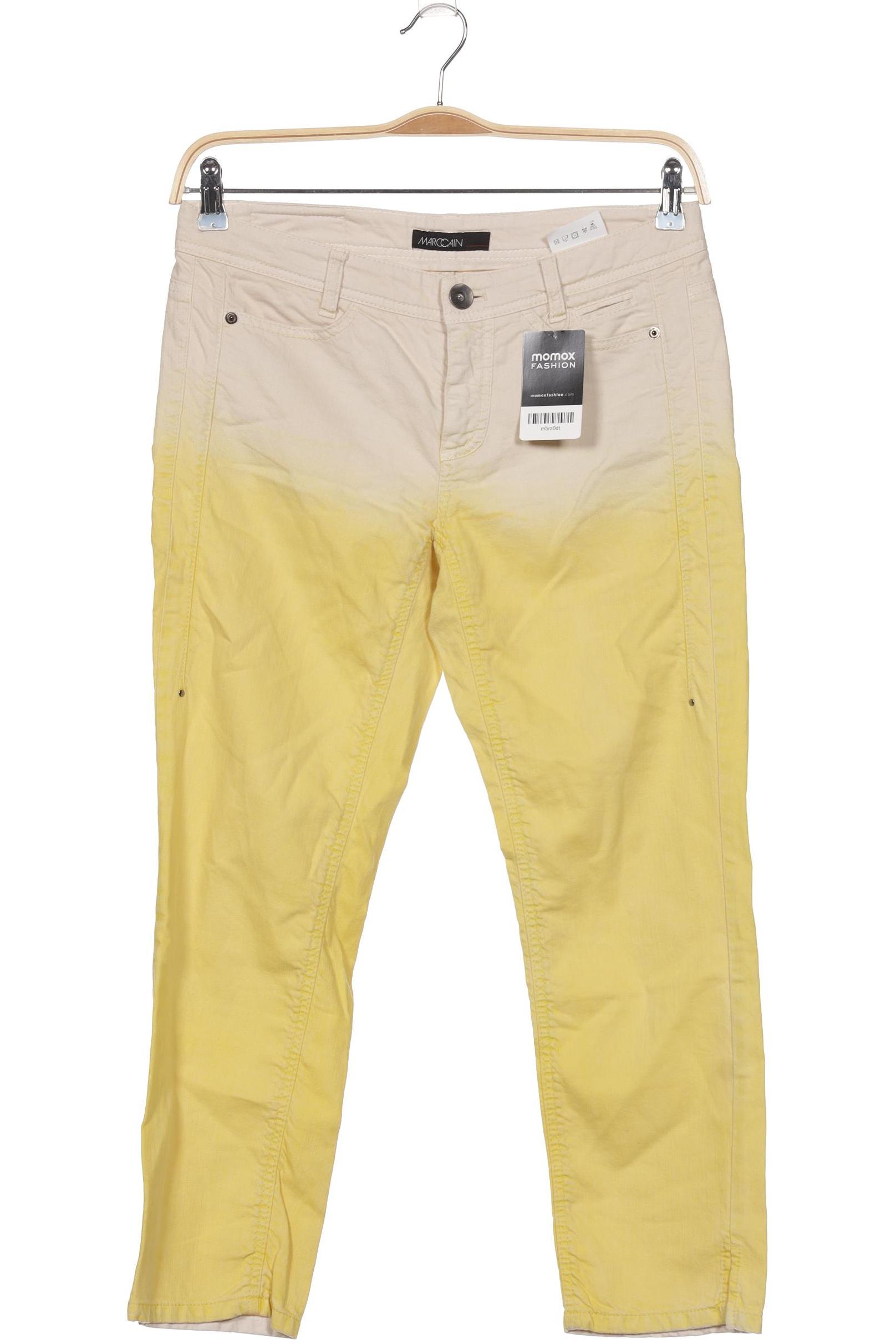 

Marc Cain Damen Jeans, gelb, Gr. 38