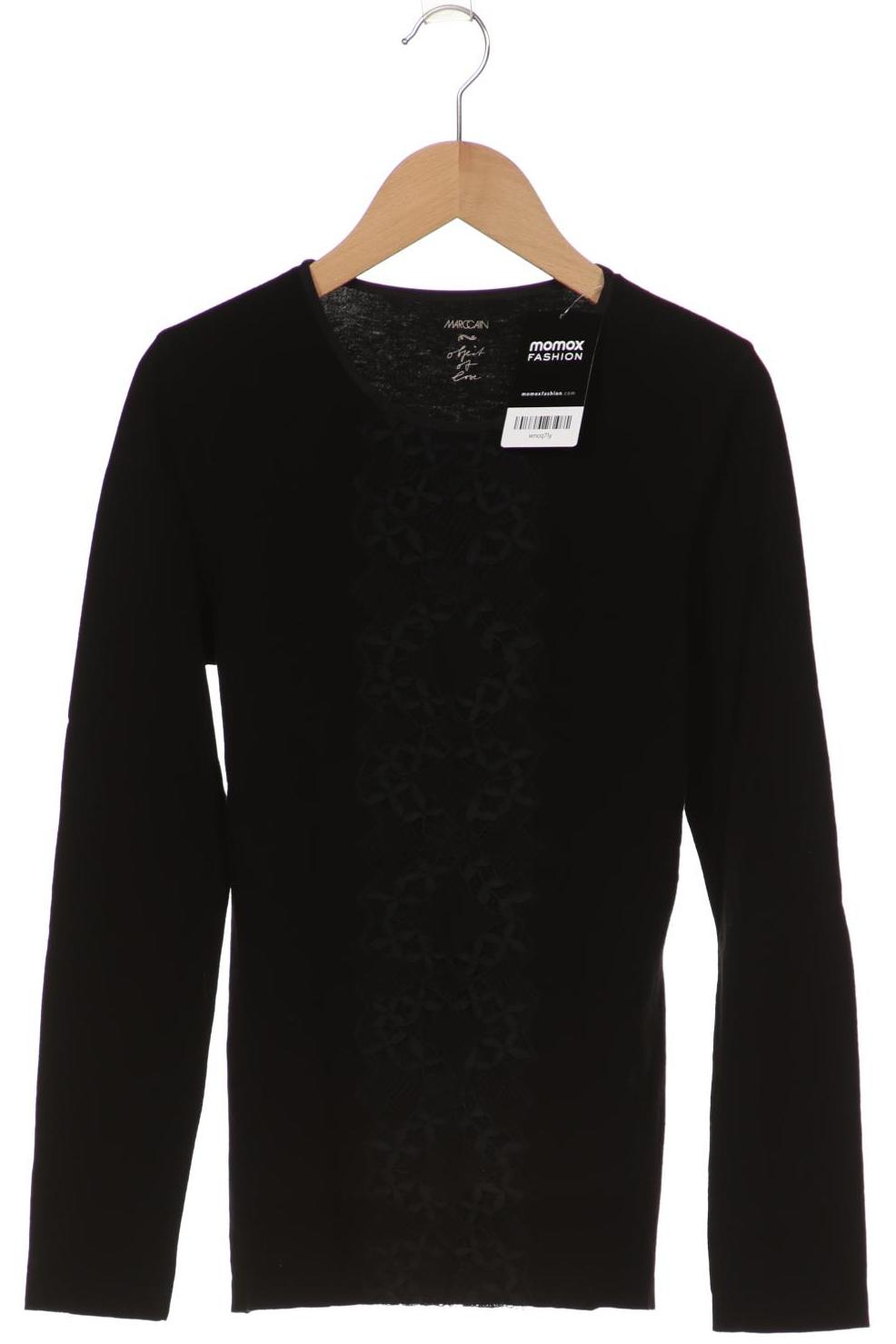 

Marc Cain Damen Langarmshirt, schwarz, Gr. 36