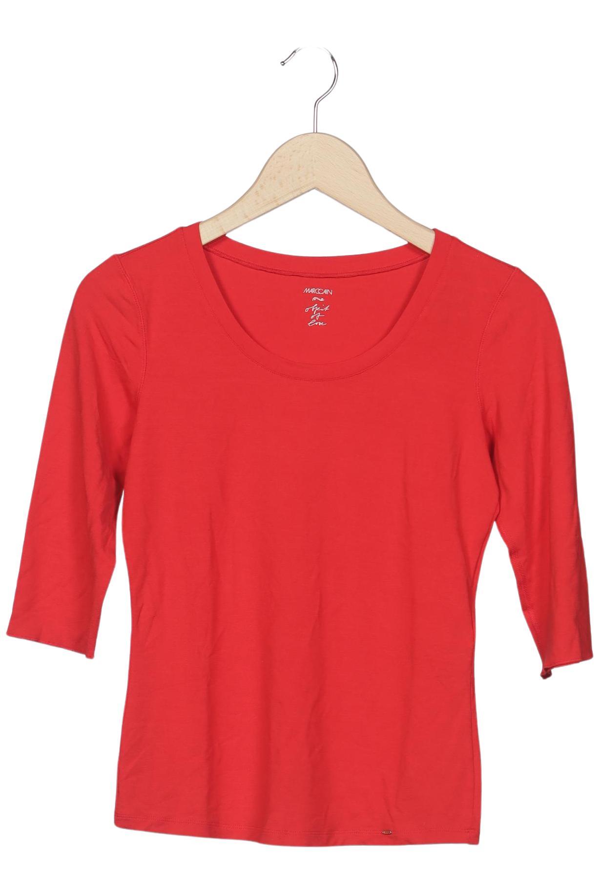 

Marc Cain Damen Langarmshirt, rot, Gr. 34