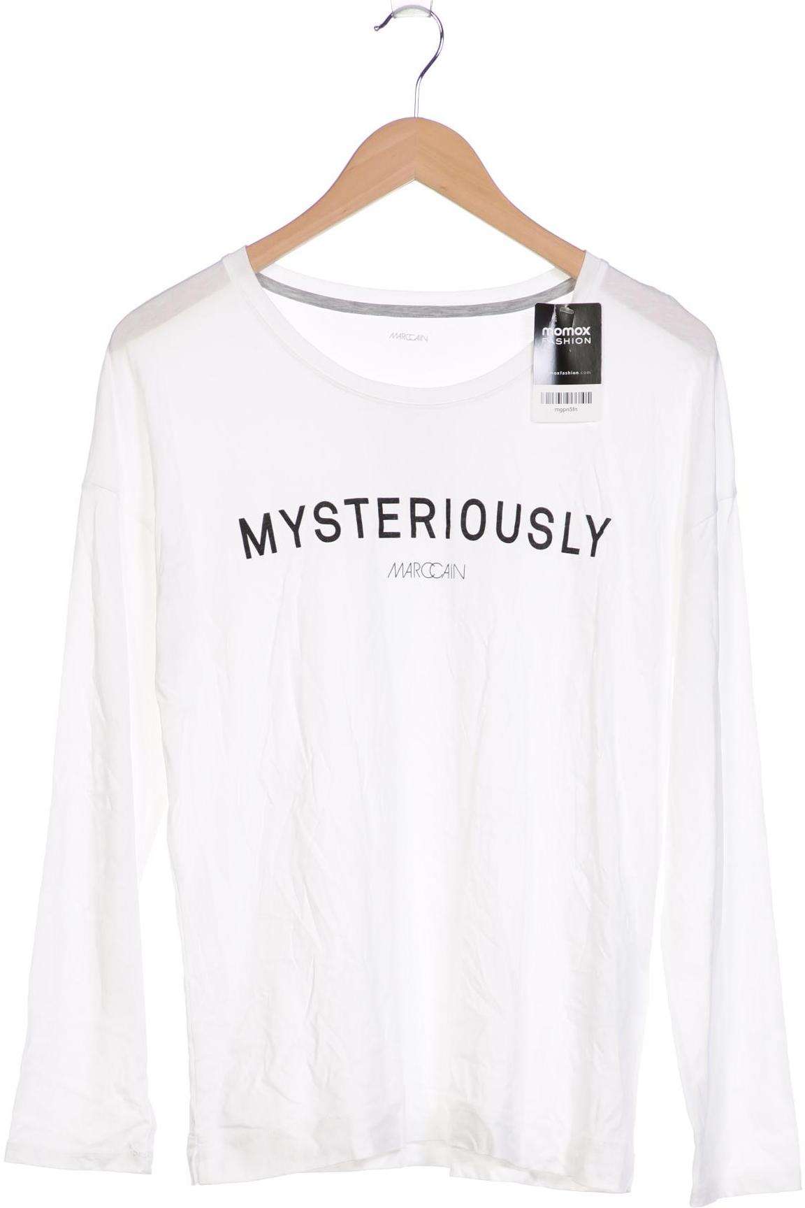 

Marc Cain Damen Langarmshirt, weiß, Gr. 36