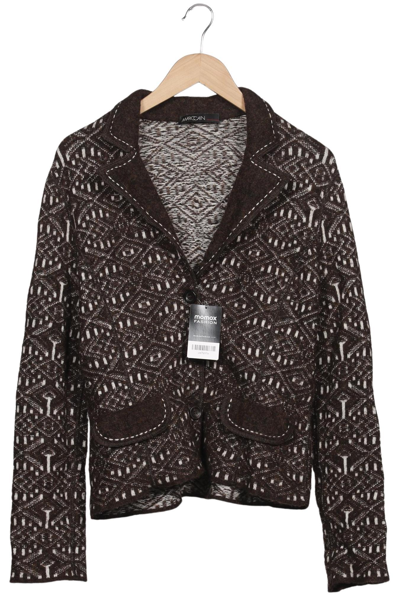 

Marc Cain Damen Strickjacke, braun, Gr. 42