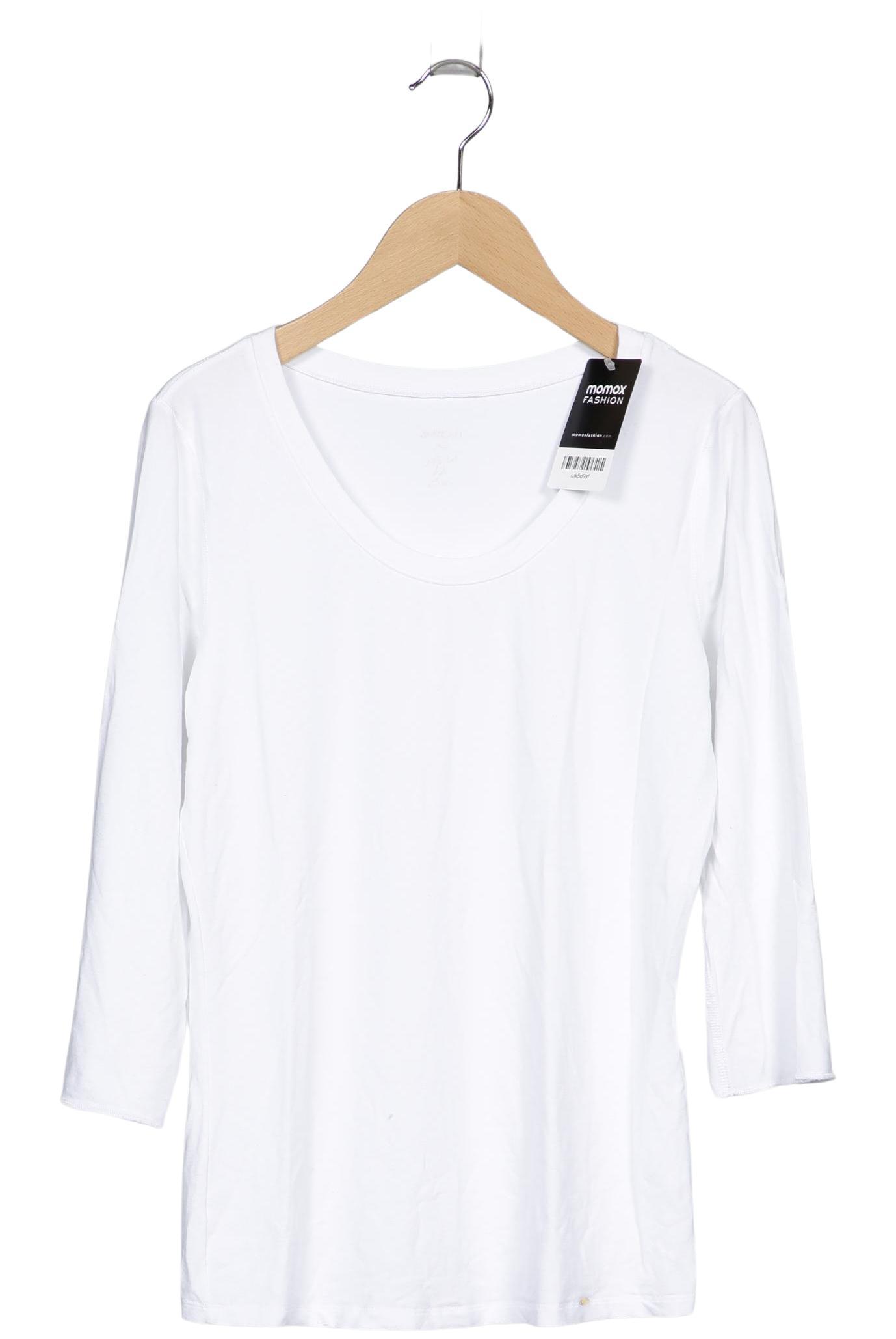 

Marc Cain Damen Langarmshirt, weiß, Gr. 34