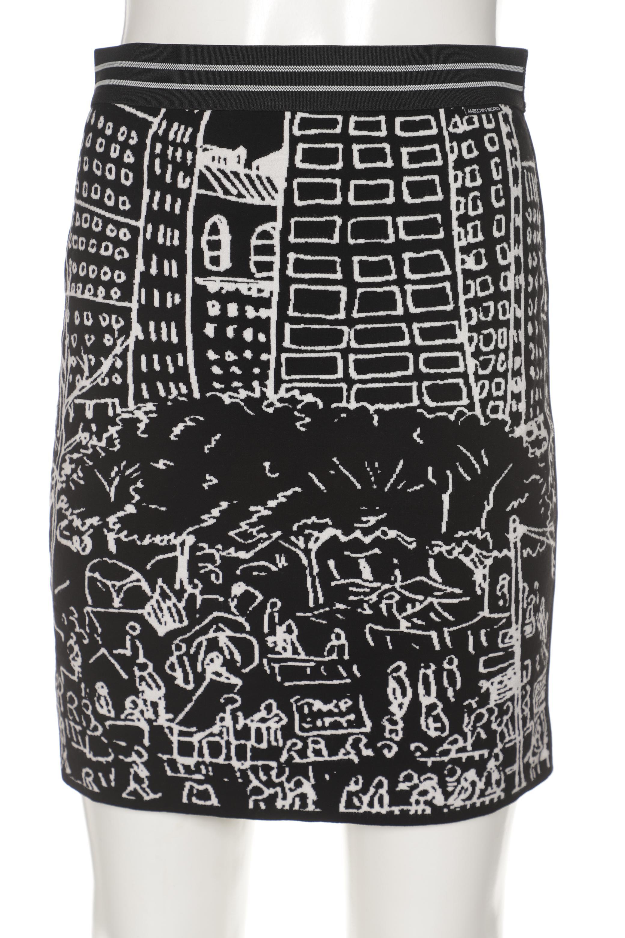 

Marc Cain Damen Rock, schwarz