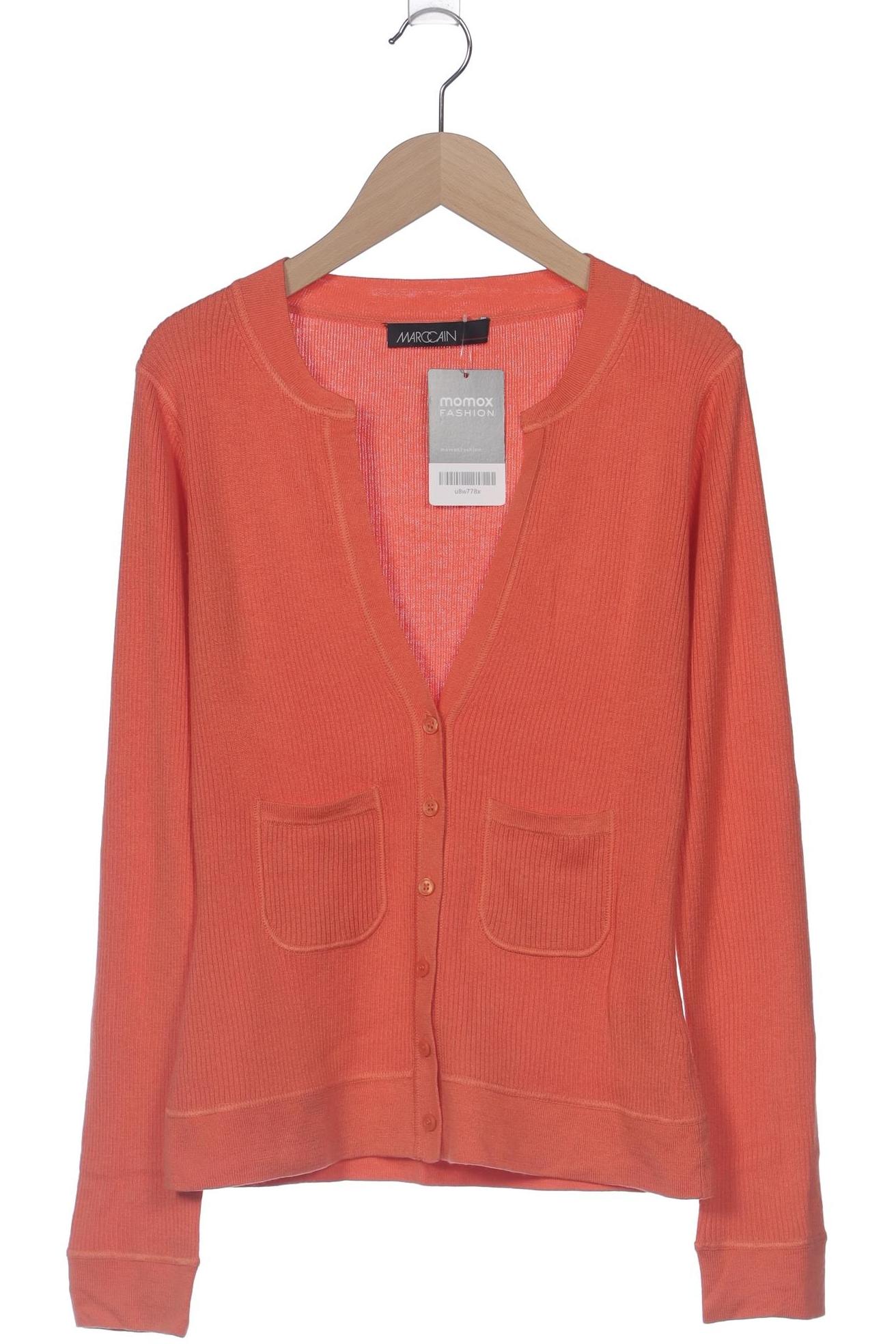 

Marc Cain Damen Strickjacke, orange, Gr. 38