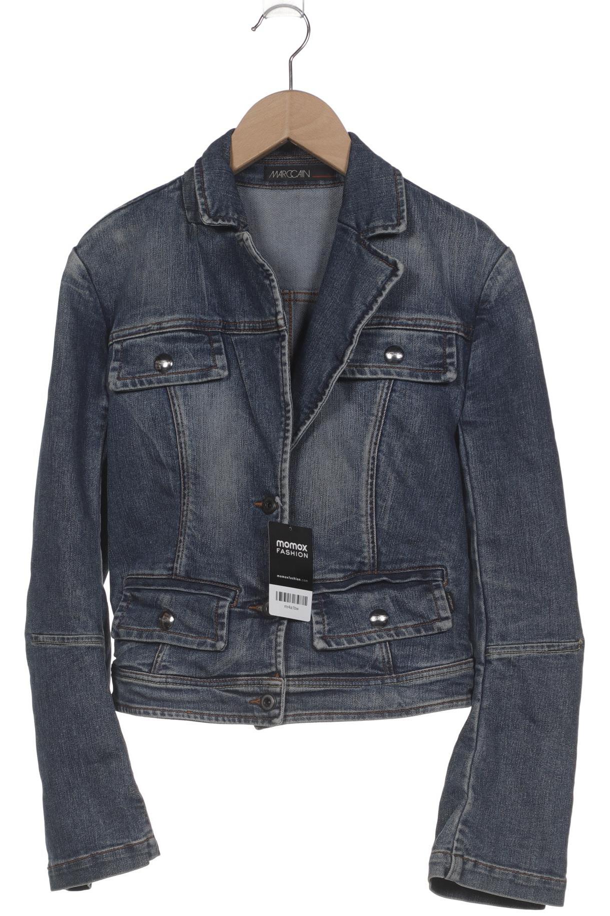 

Marc Cain Damen Jacke, blau, Gr. 36