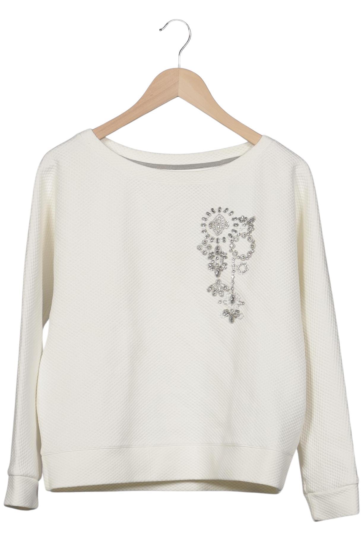 

Marc Cain Damen Sweatshirt, weiß, Gr. 40
