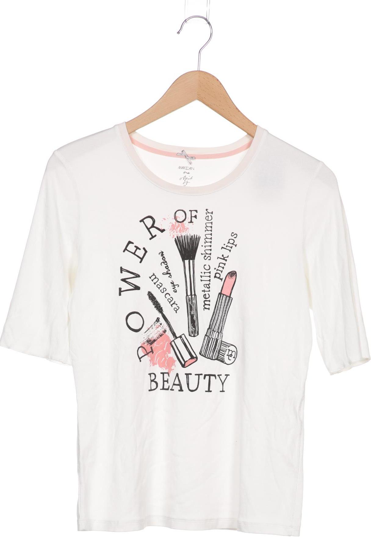 

Marc Cain Damen T-Shirt, weiß, Gr. 38