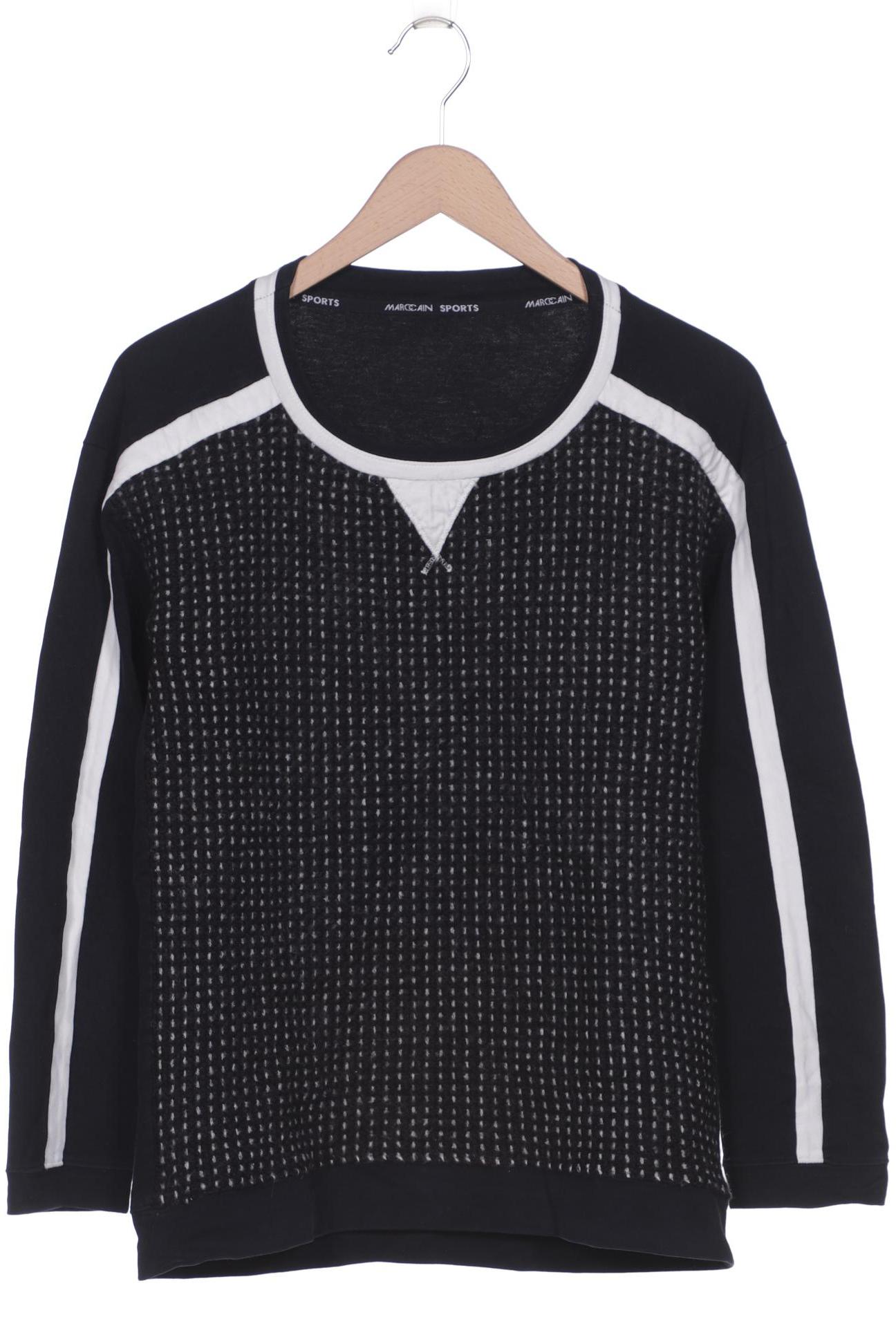 

Marc Cain Damen Sweatshirt, schwarz, Gr. 38