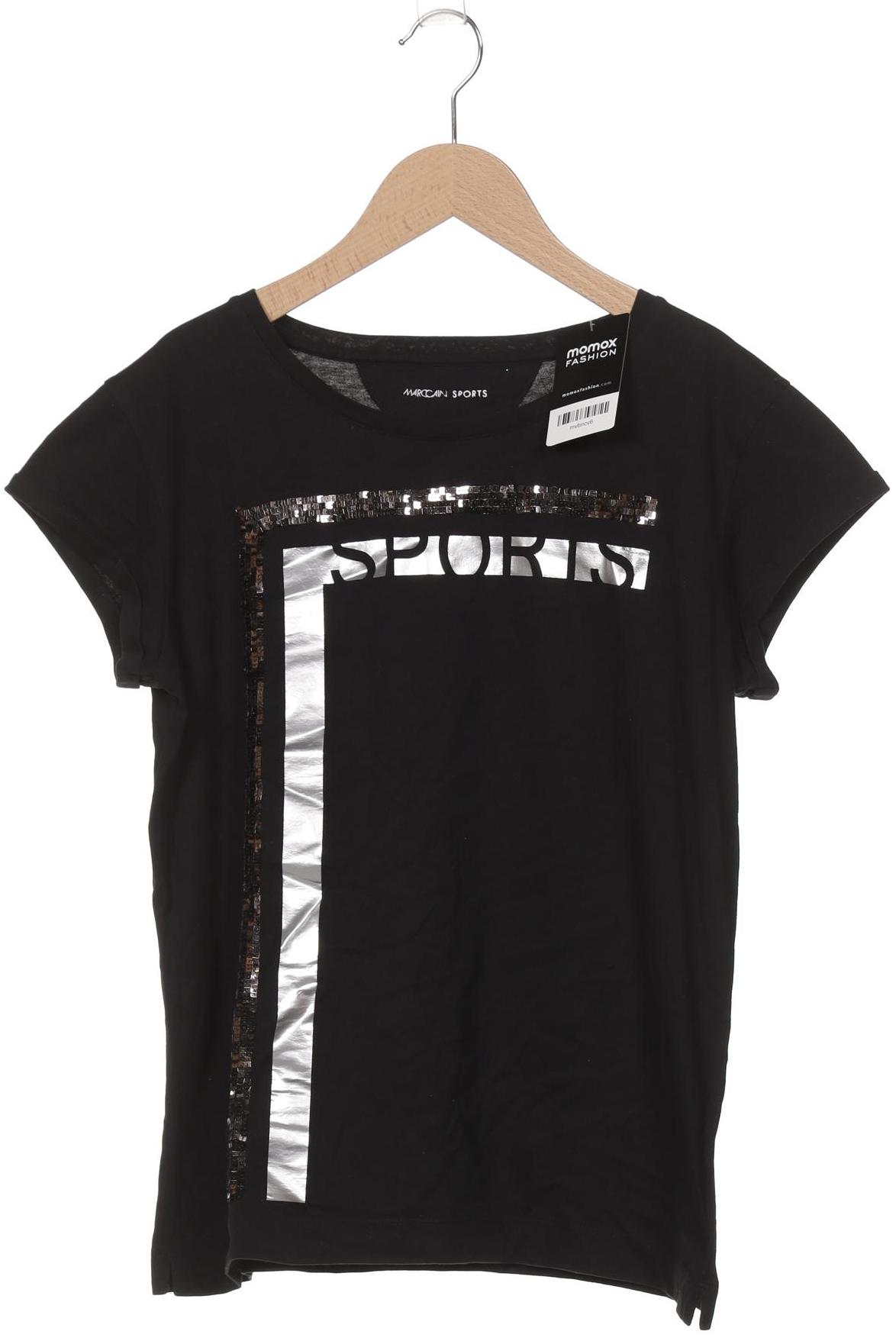 

Marc Cain Damen T-Shirt, schwarz, Gr. 38