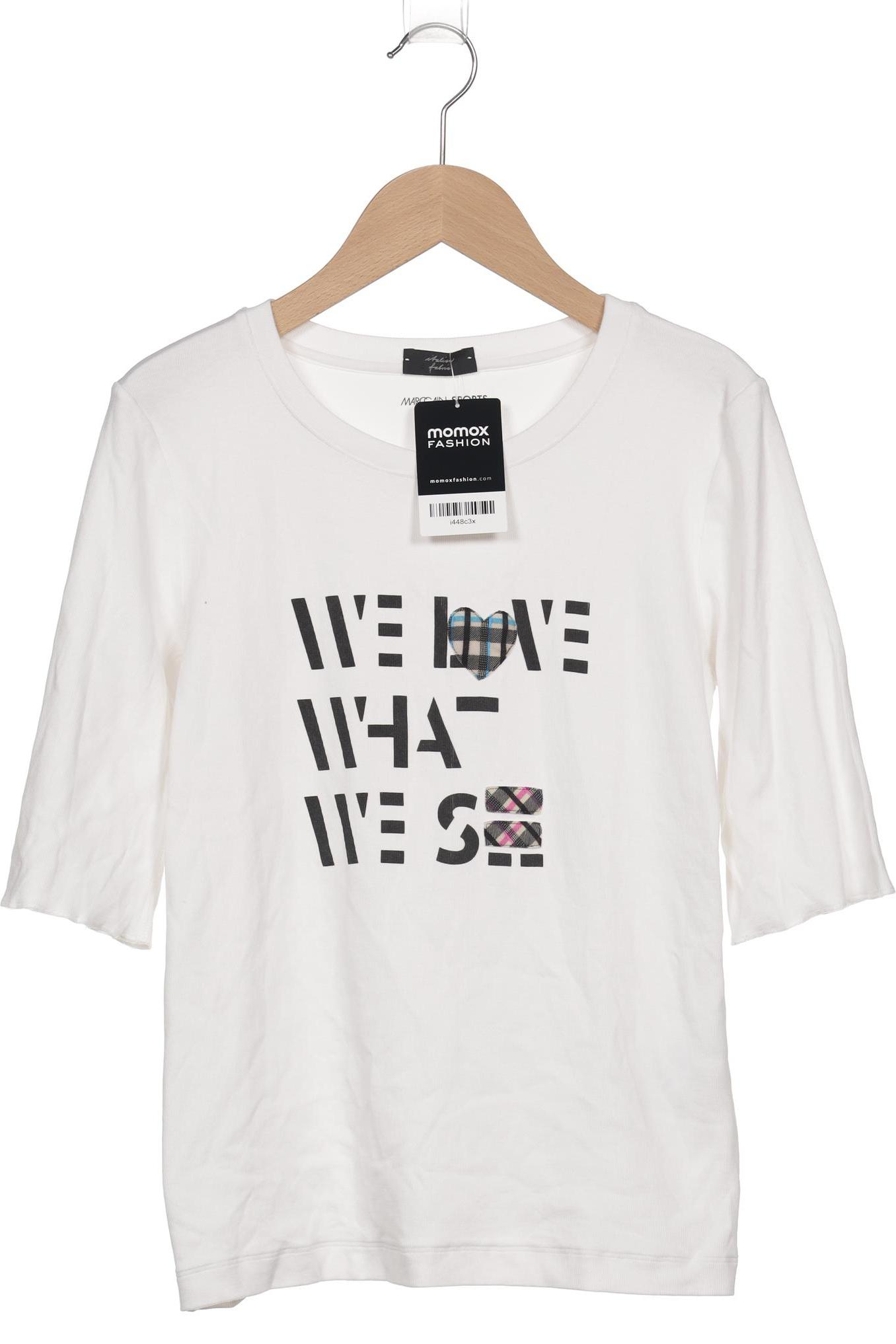 

Marc Cain Damen T-Shirt, weiß, Gr. 36