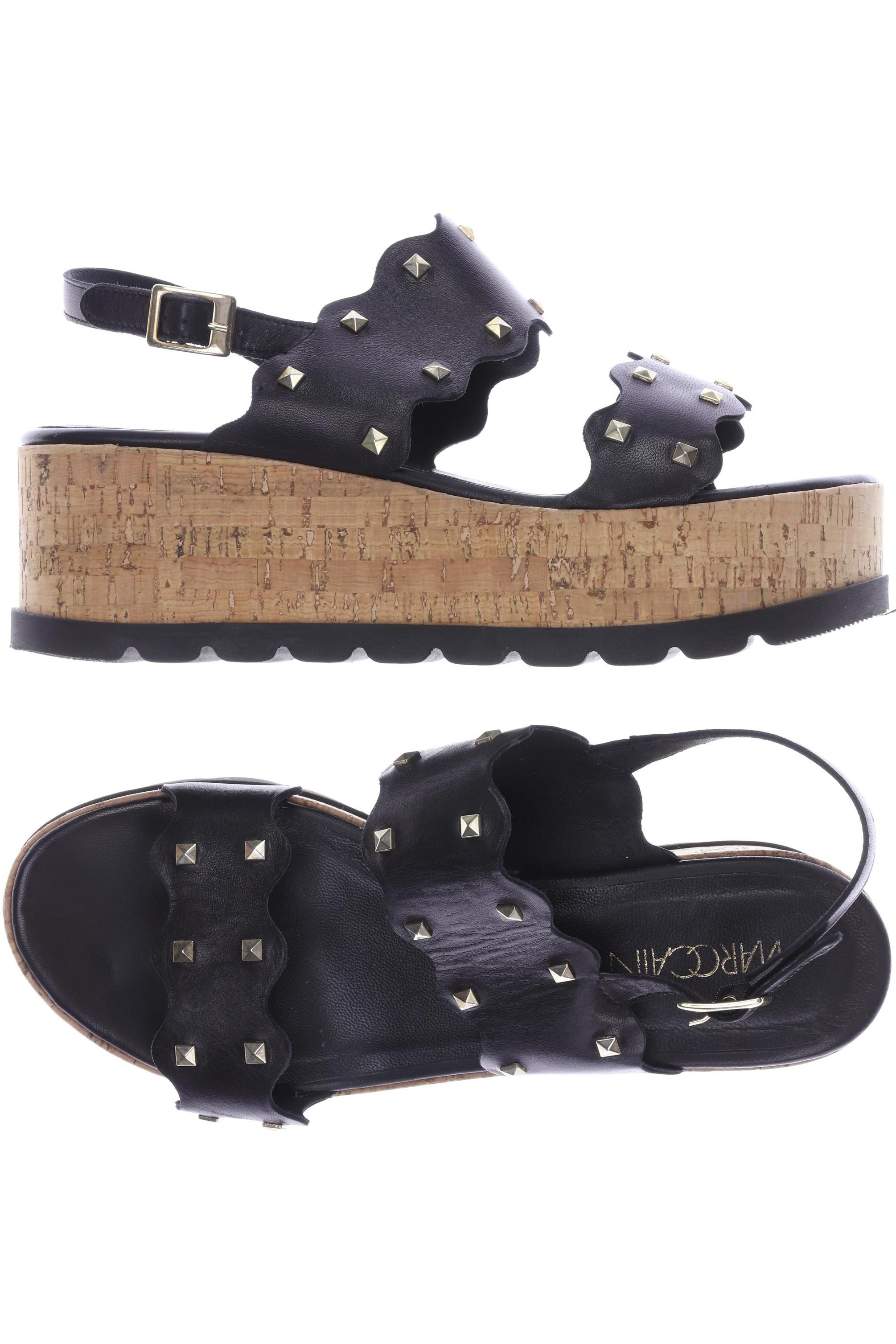 

Marc Cain Damen Sandale, schwarz