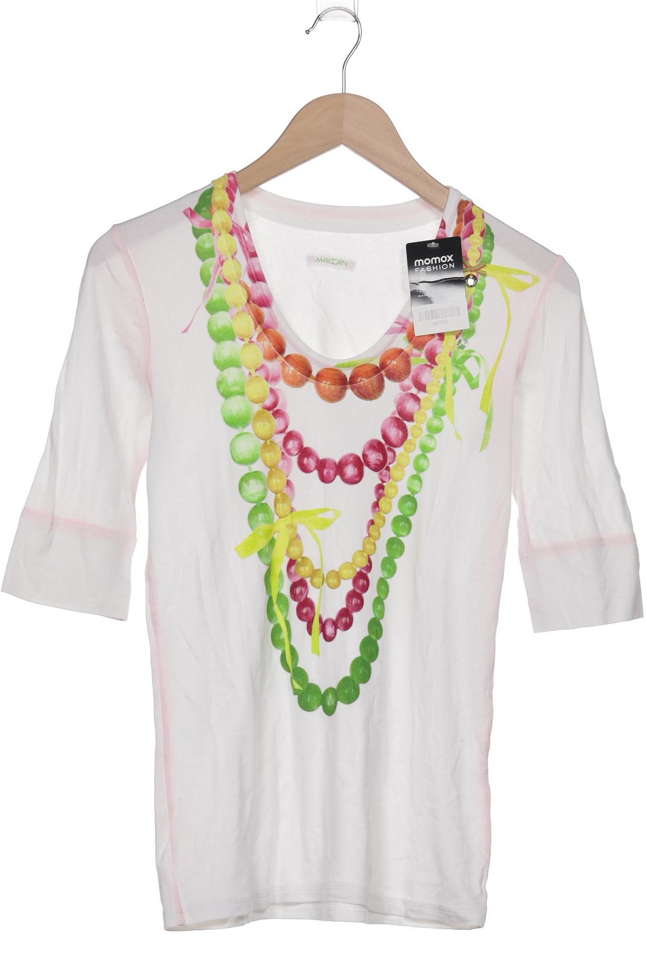 

Marc Cain Damen T-Shirt, weiß, Gr. 38
