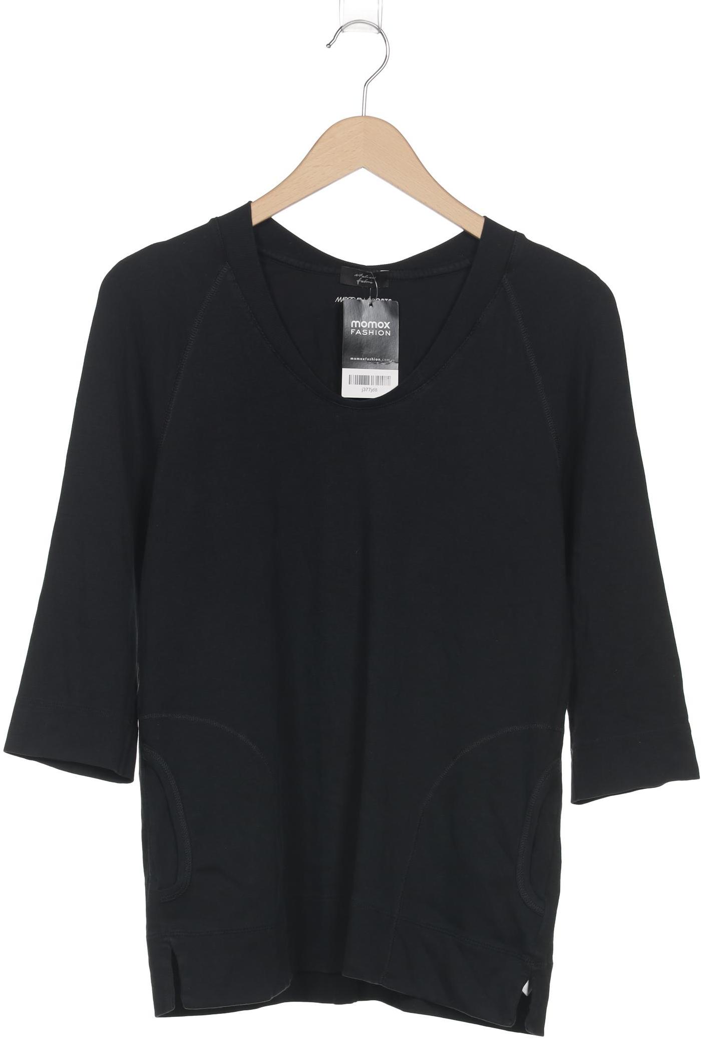 

Marc Cain Damen Langarmshirt, schwarz, Gr. 40