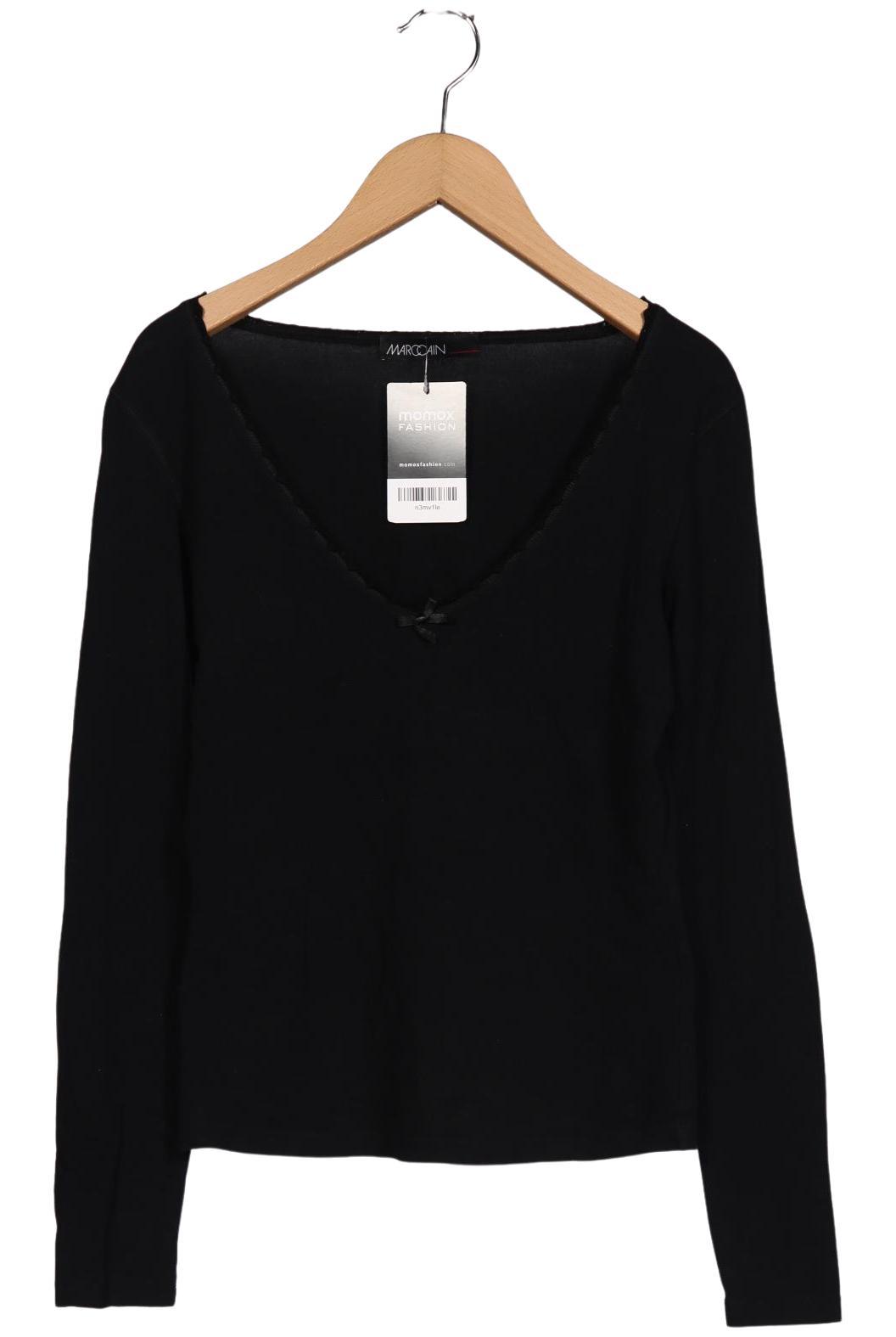 

Marc Cain Damen Langarmshirt, schwarz, Gr. 32