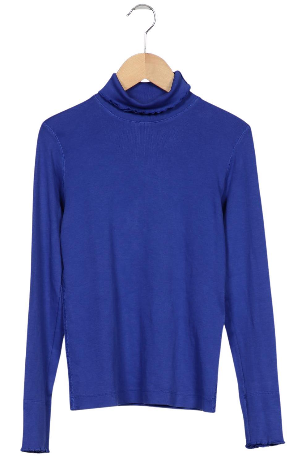 

Marc Cain Damen Langarmshirt, blau, Gr. 38