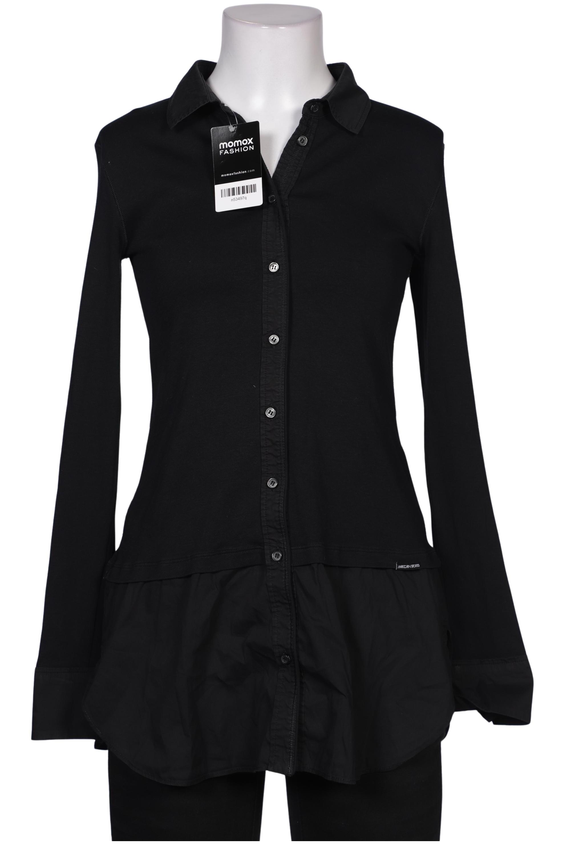 

Marc Cain Damen Bluse, schwarz, Gr. 36