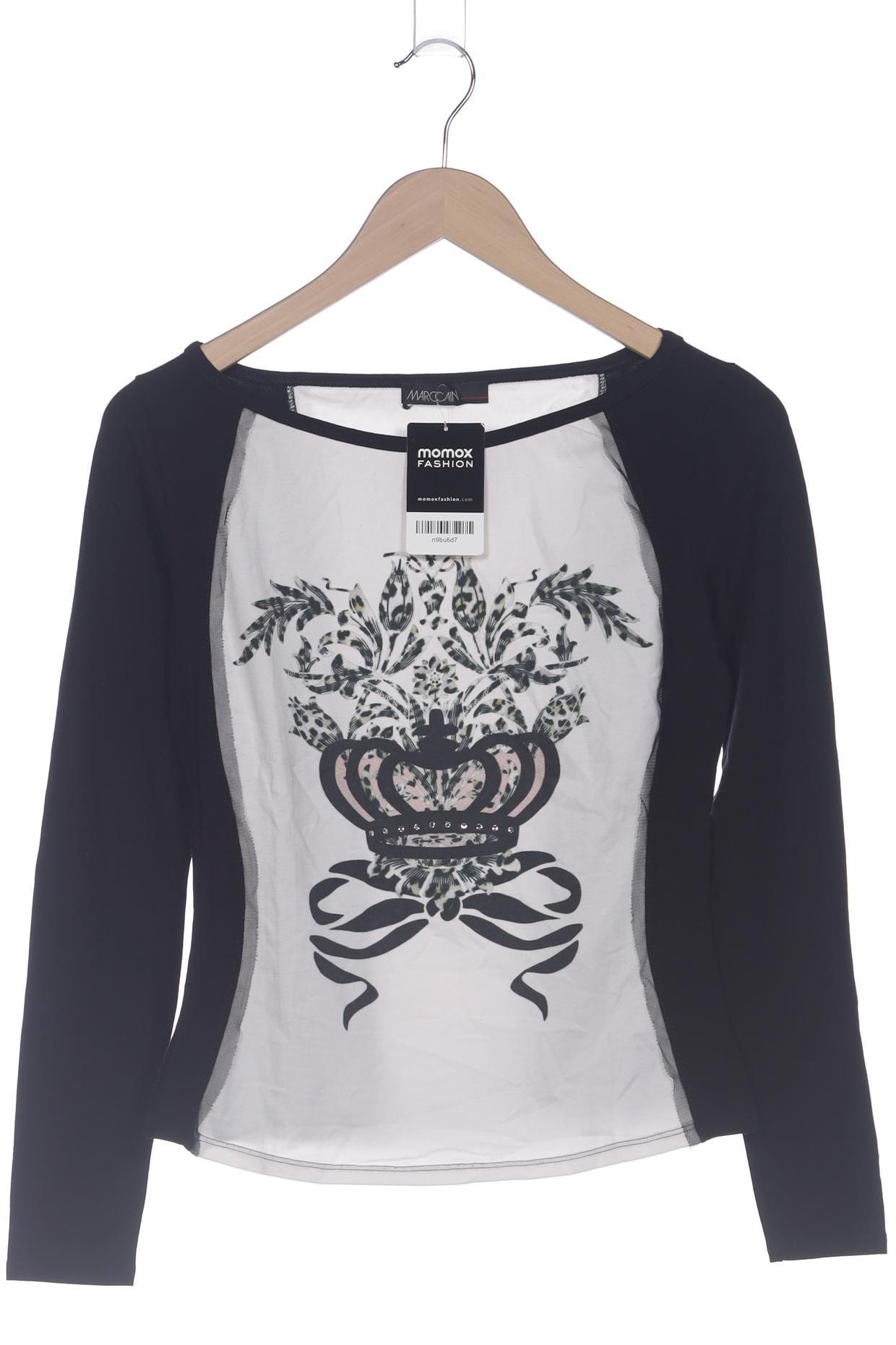 

Marc Cain Damen Langarmshirt, schwarz, Gr. 38