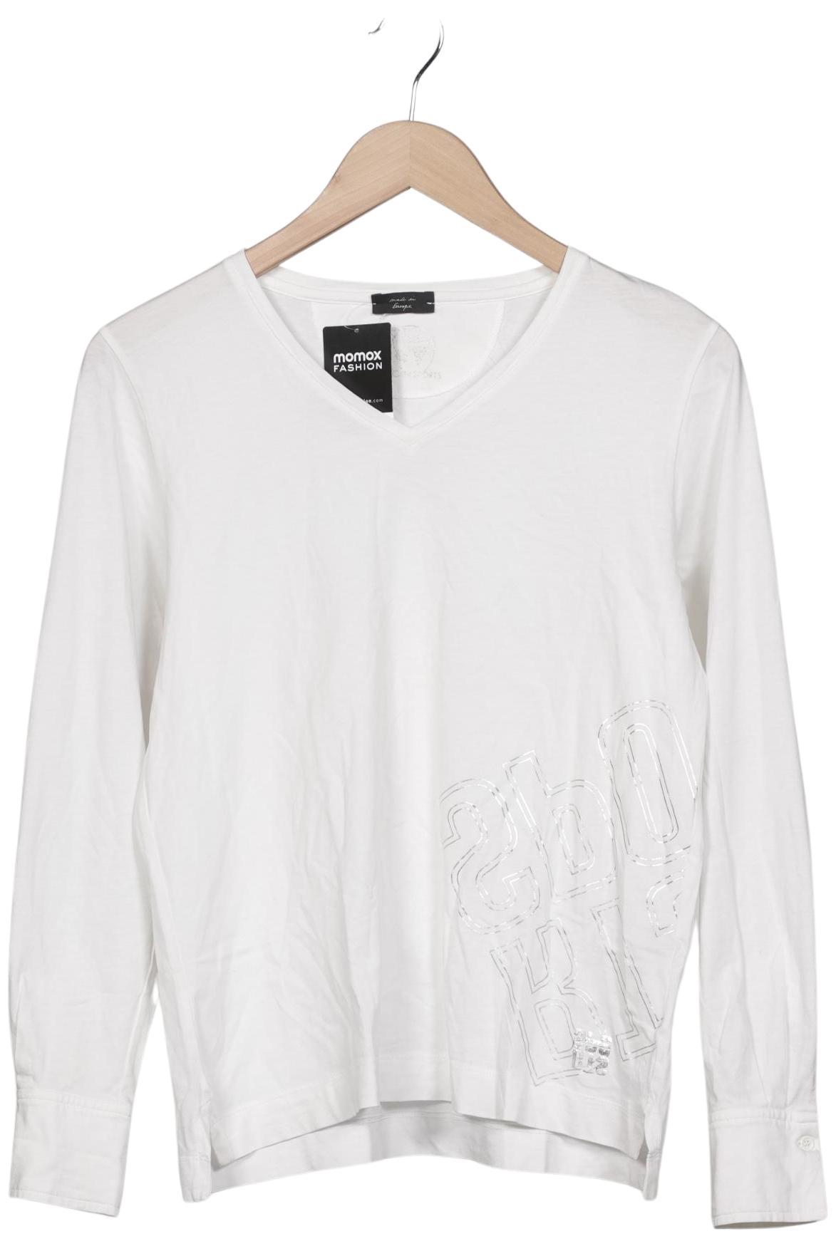 

Marc Cain Damen Langarmshirt, weiß, Gr. 36