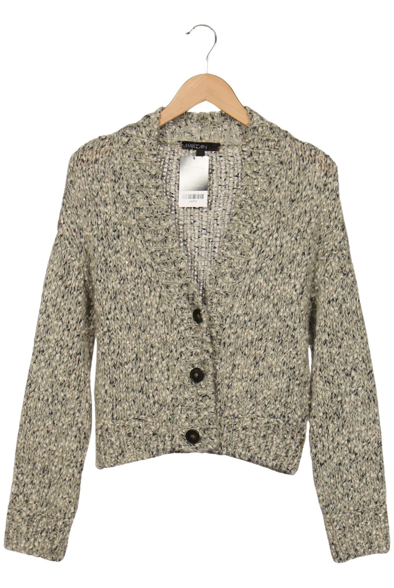 

Marc Cain Damen Strickjacke, grün, Gr. 38