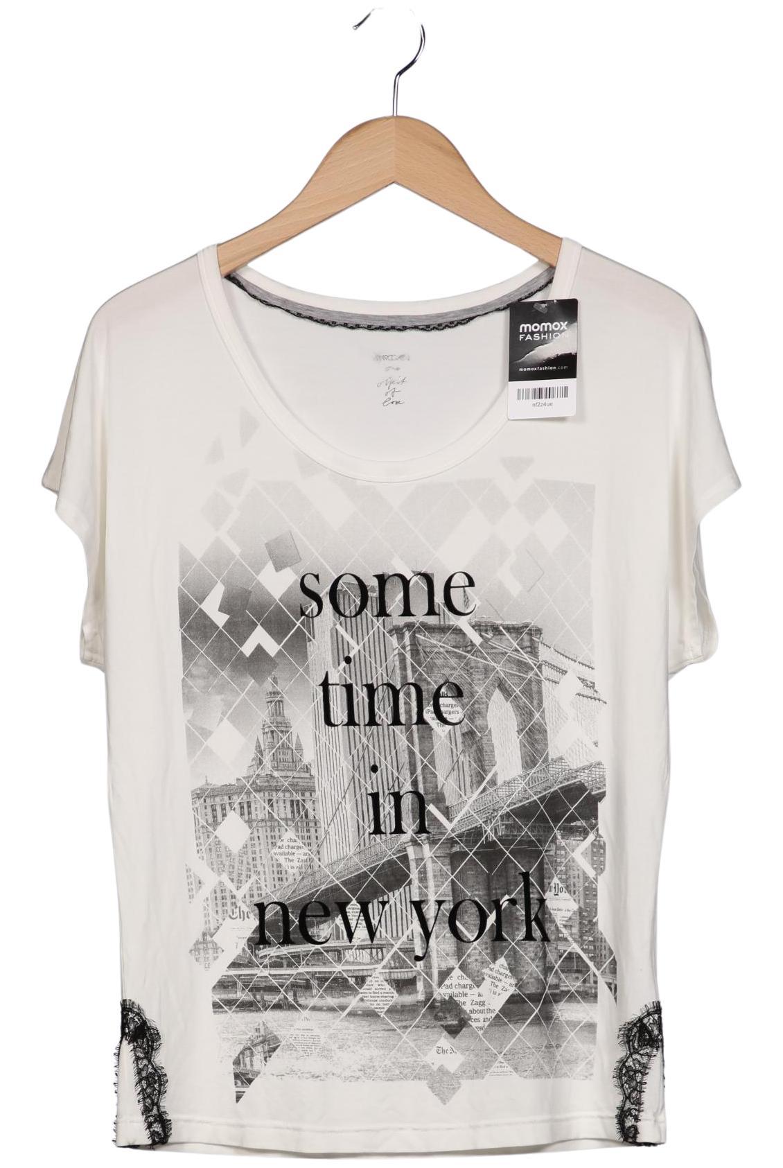 

Marc Cain Damen T-Shirt, weiß, Gr. 40