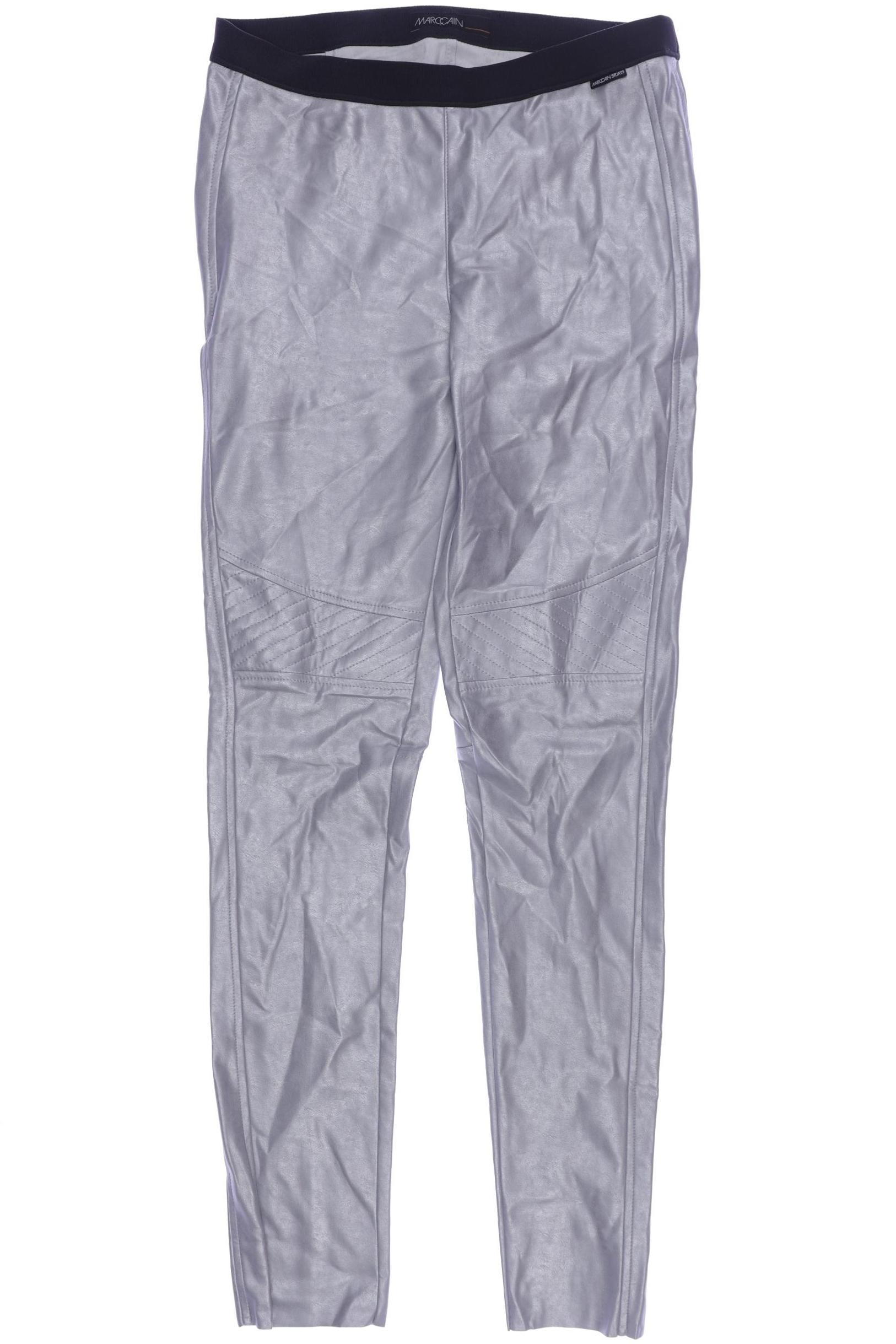 

Marc Cain Damen Stoffhose, silber, Gr. 36