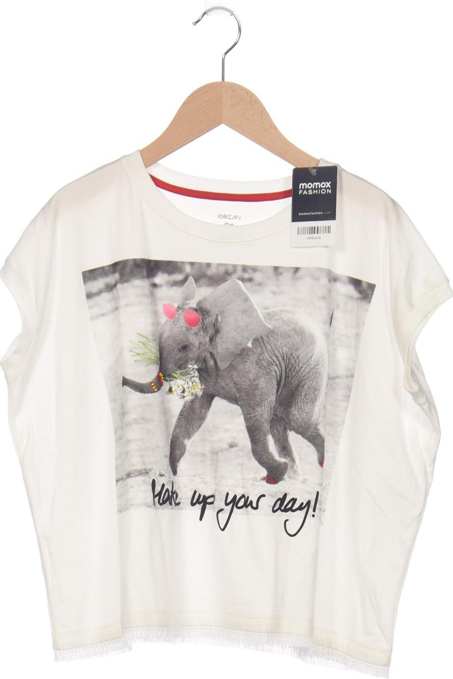 

Marc Cain Damen T-Shirt, weiß, Gr. 36