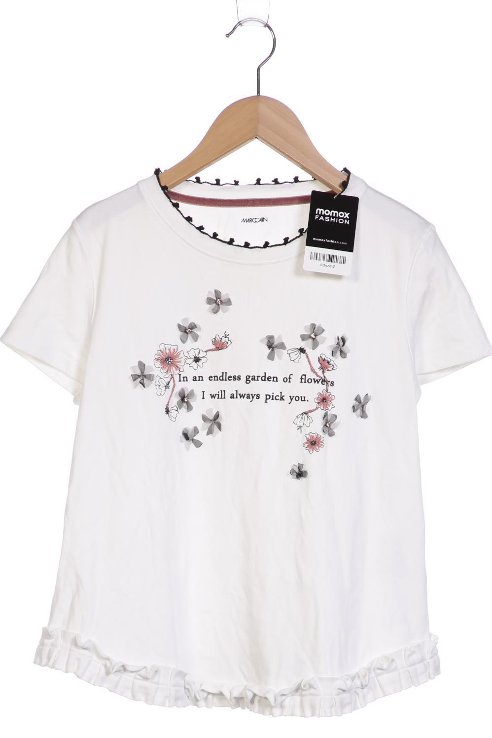 

Marc Cain Damen T-Shirt, weiß, Gr. 34