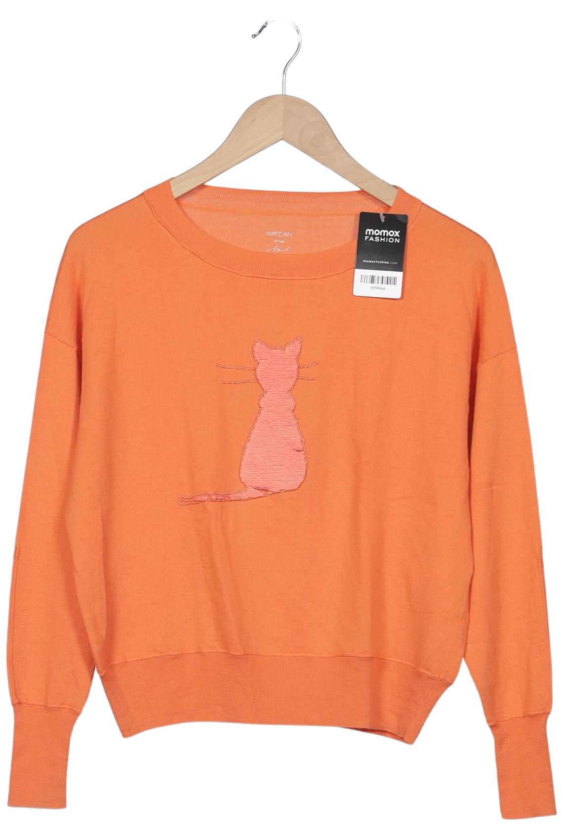 Thumbnail - Marc Cain Damen Pullover, orange, Gr. 34