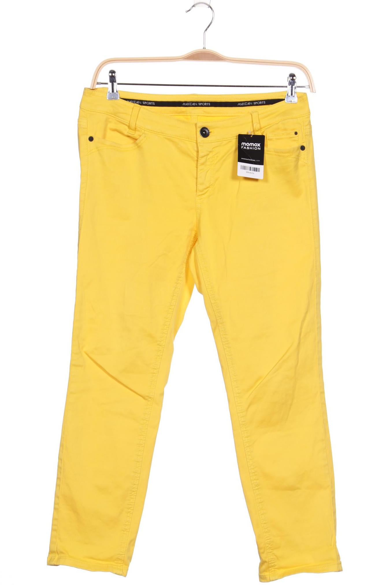 

Marc Cain Damen Jeans, gelb