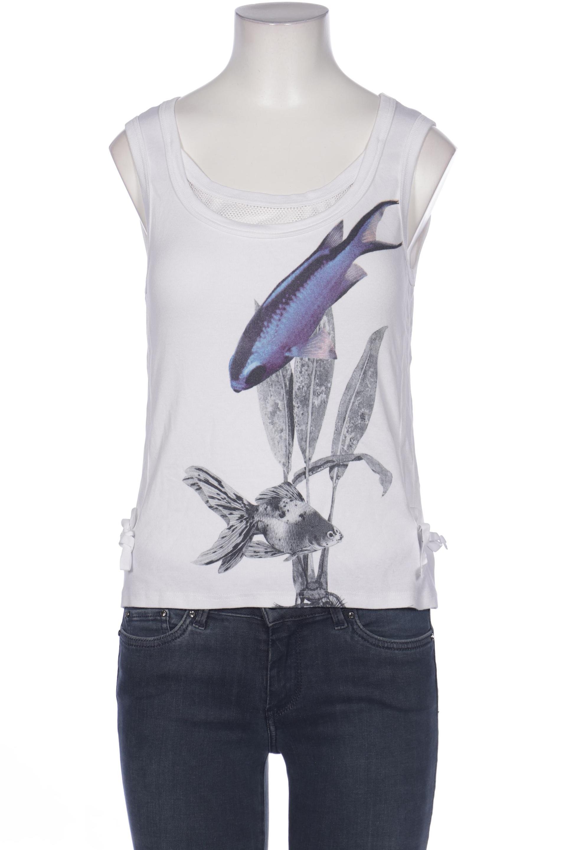 

Marc Cain Damen Top, weiß, Gr. 38