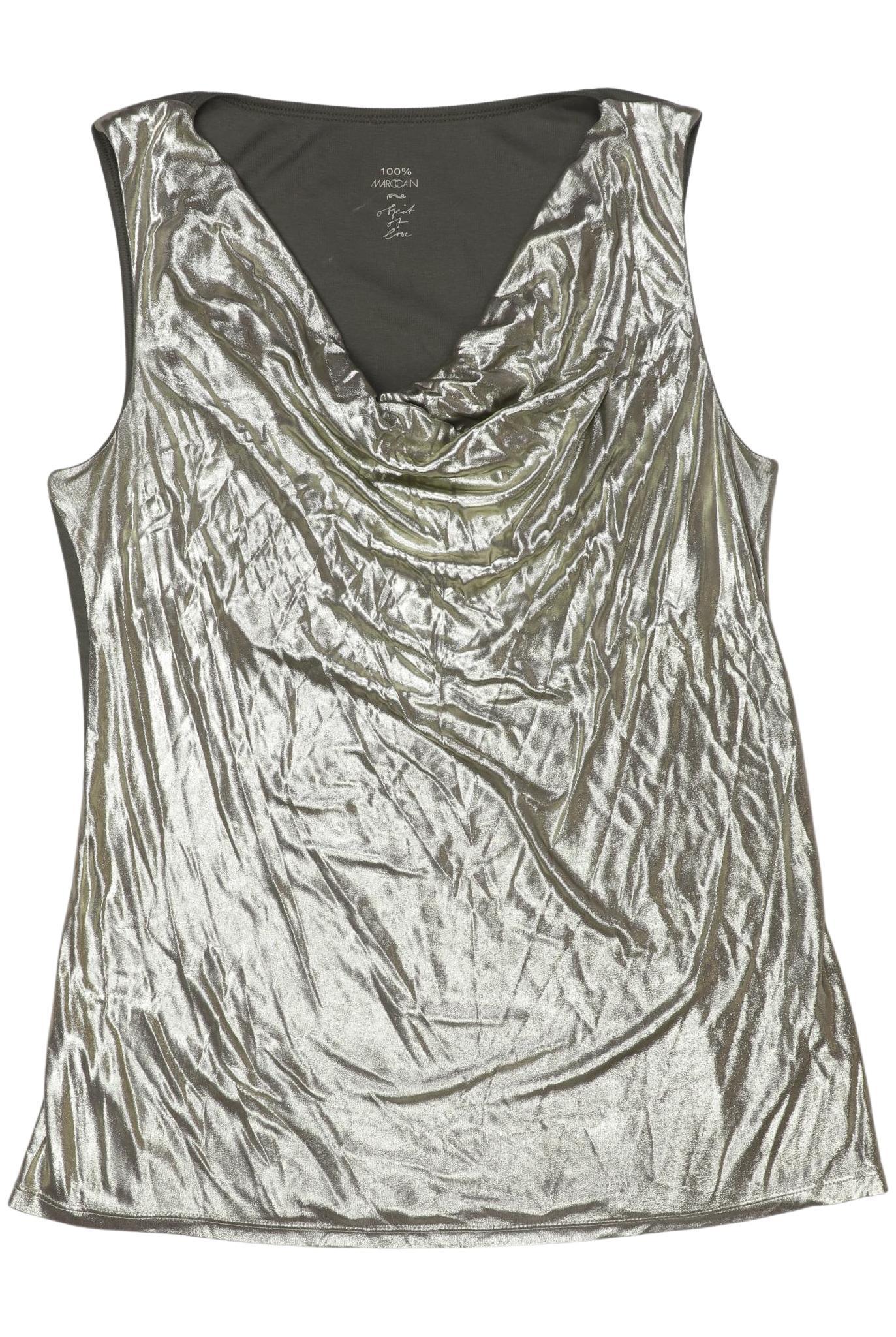 

Marc Cain Damen Top, silber, Gr. 38