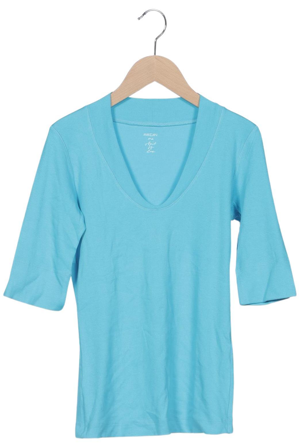 

Marc Cain Damen T-Shirt, blau, Gr. 36