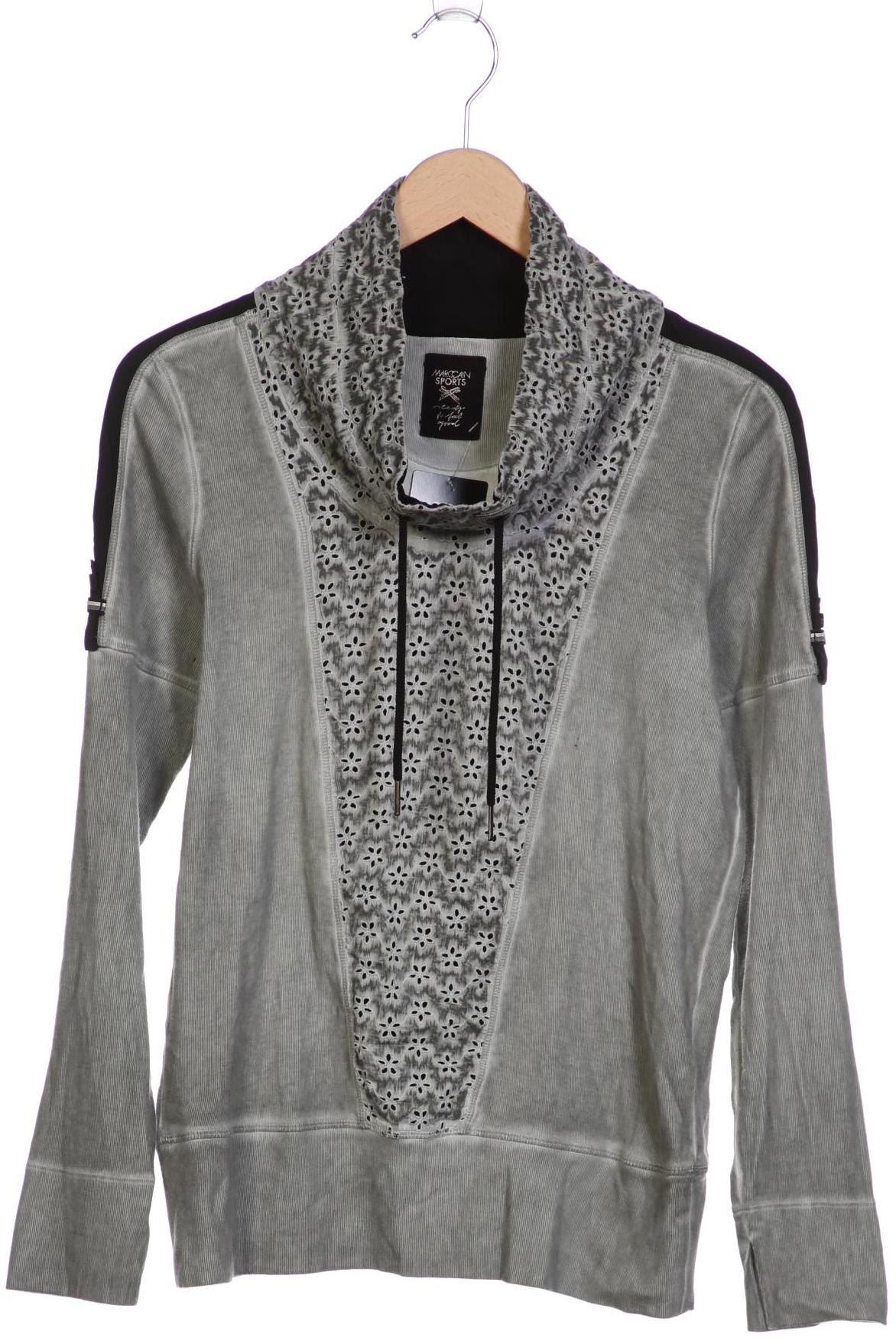 

Marc Cain Damen Langarmshirt, grau, Gr. 38