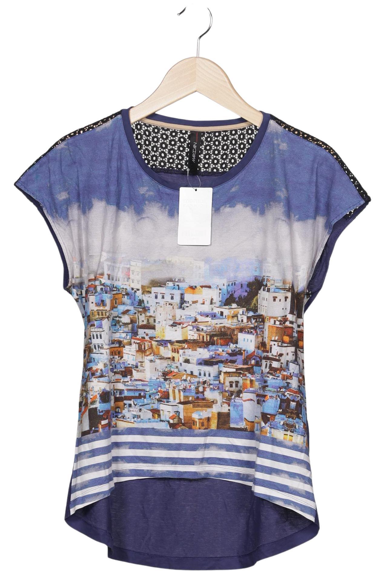 

Marc Cain Damen T-Shirt, marineblau, Gr. 44