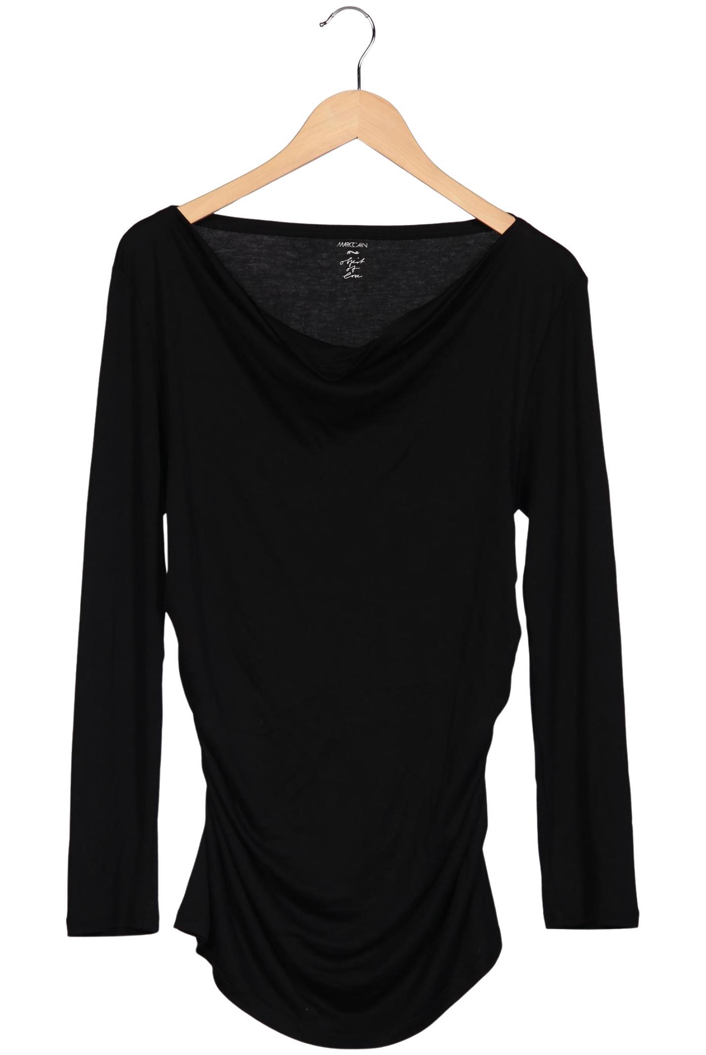 

Marc Cain Damen Langarmshirt, schwarz, Gr. 42