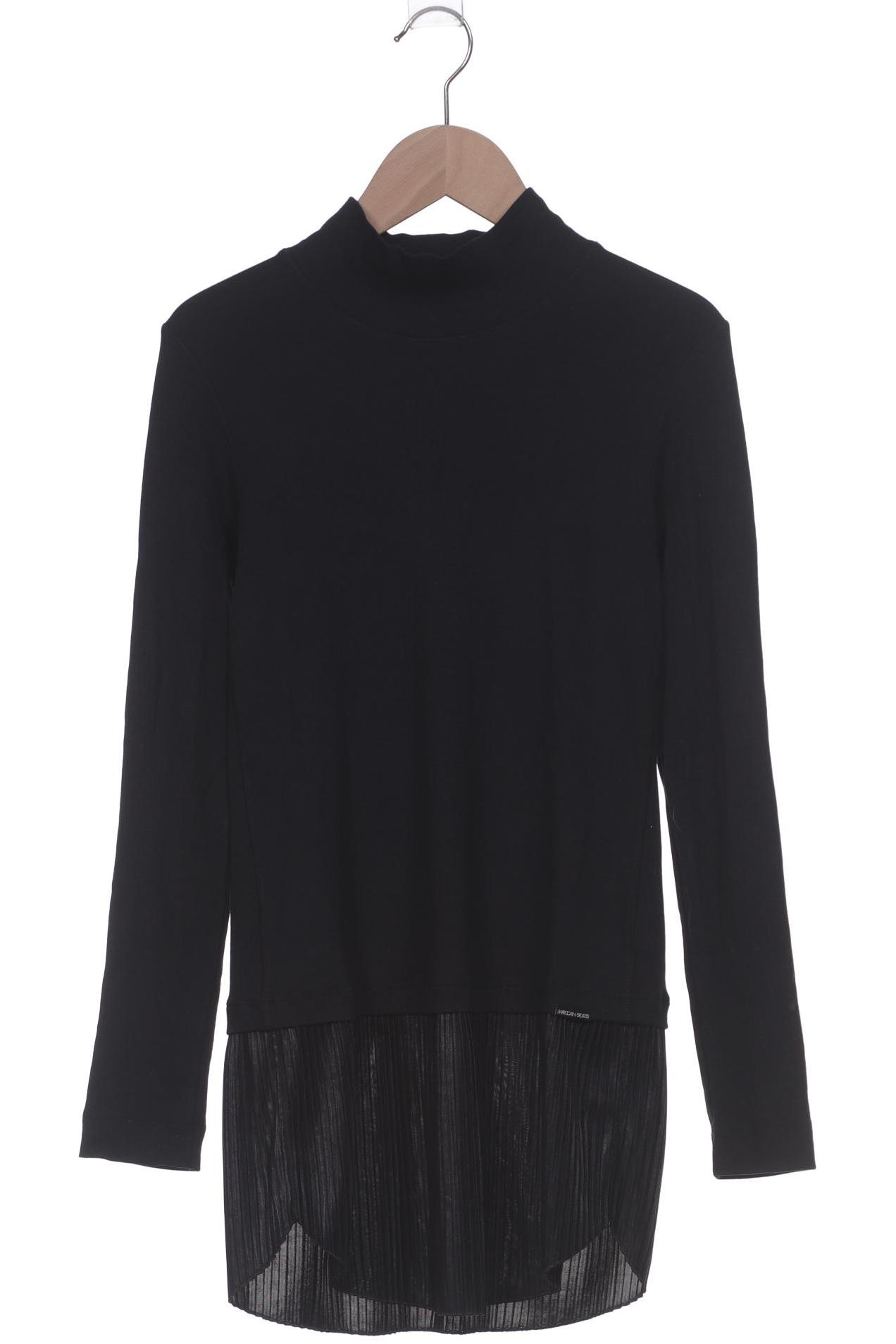

Marc Cain Damen Langarmshirt, schwarz, Gr. 34