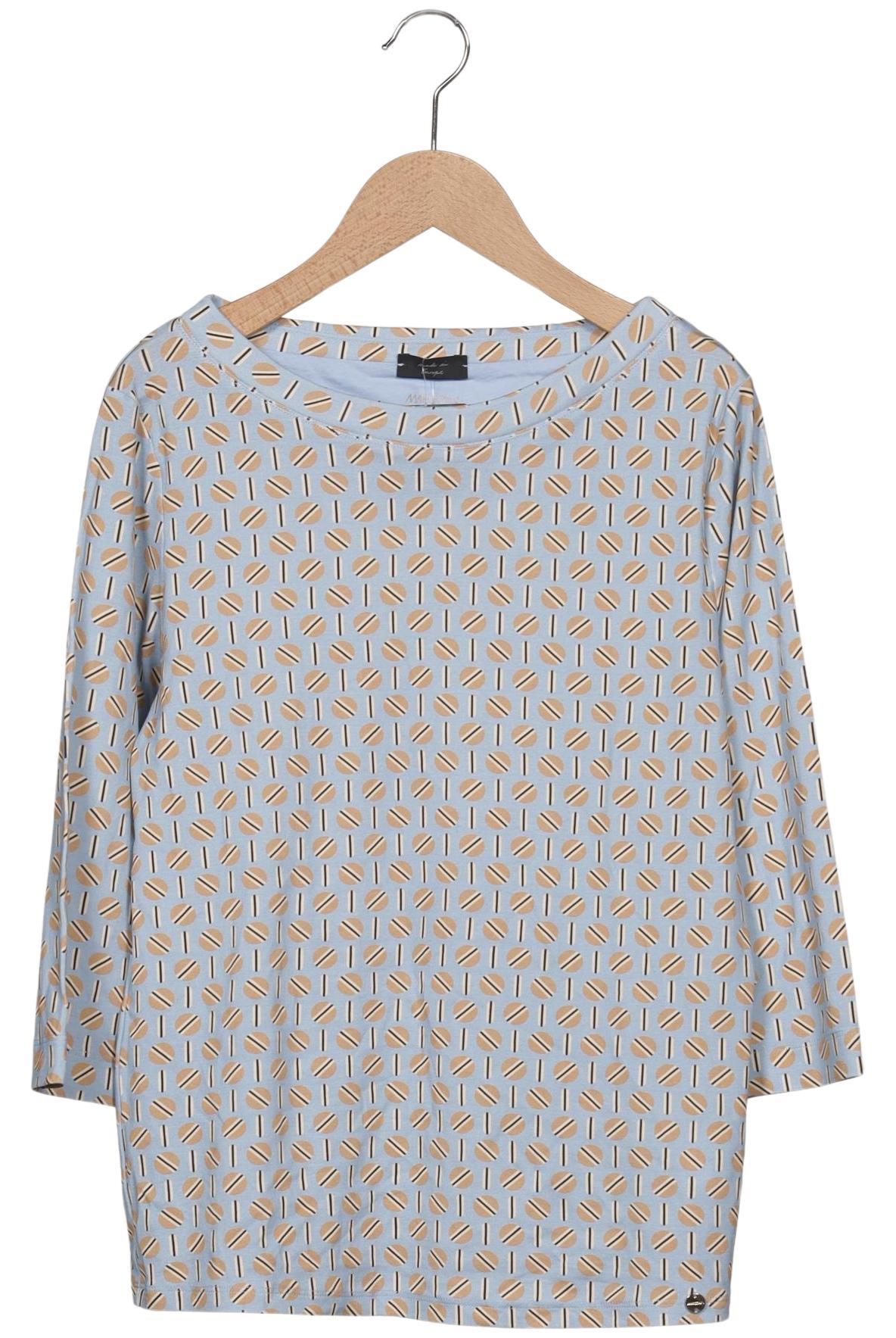 

Marc Cain Damen Langarmshirt, hellblau, Gr. 38