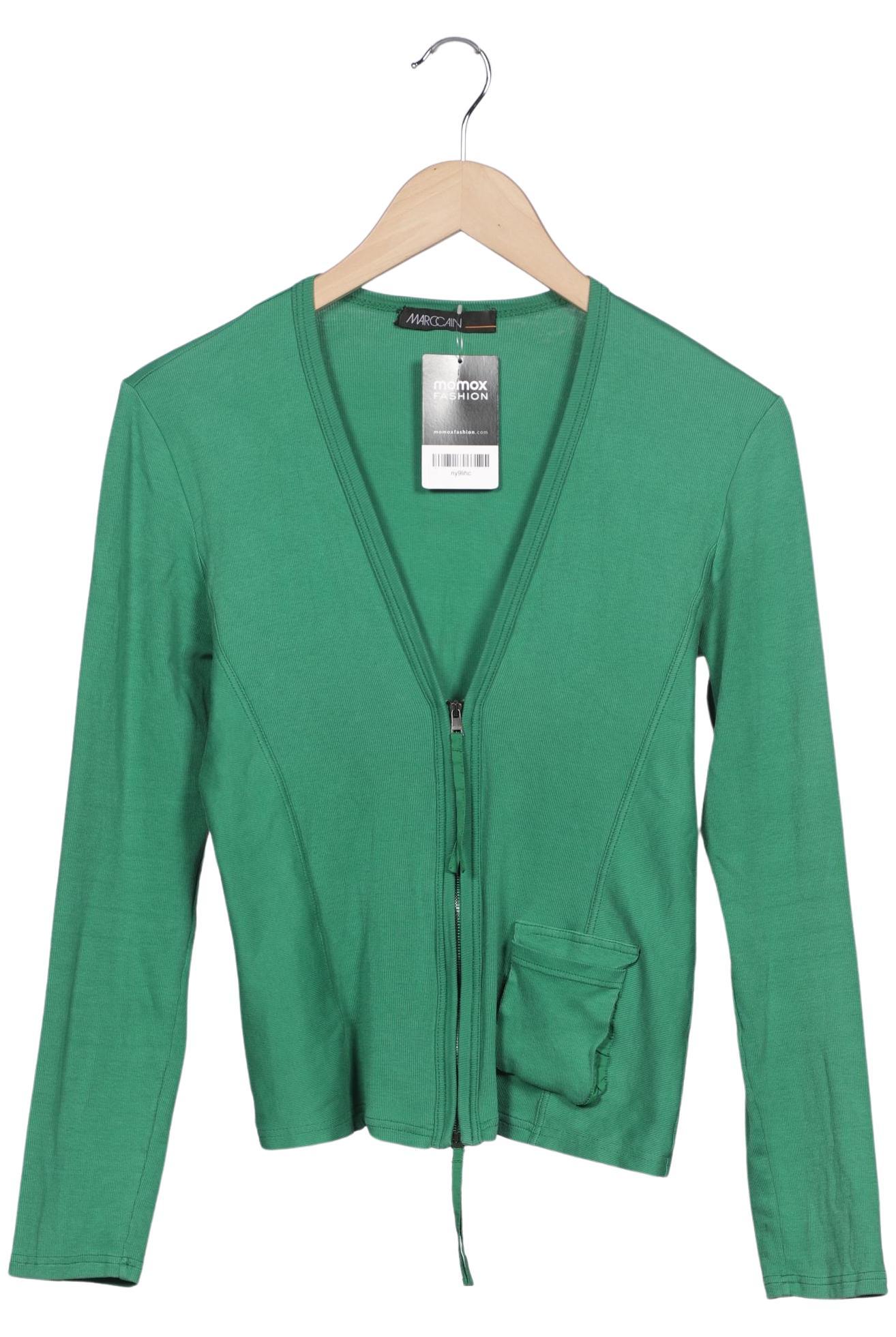 

Marc Cain Damen Strickjacke, grün, Gr. 40