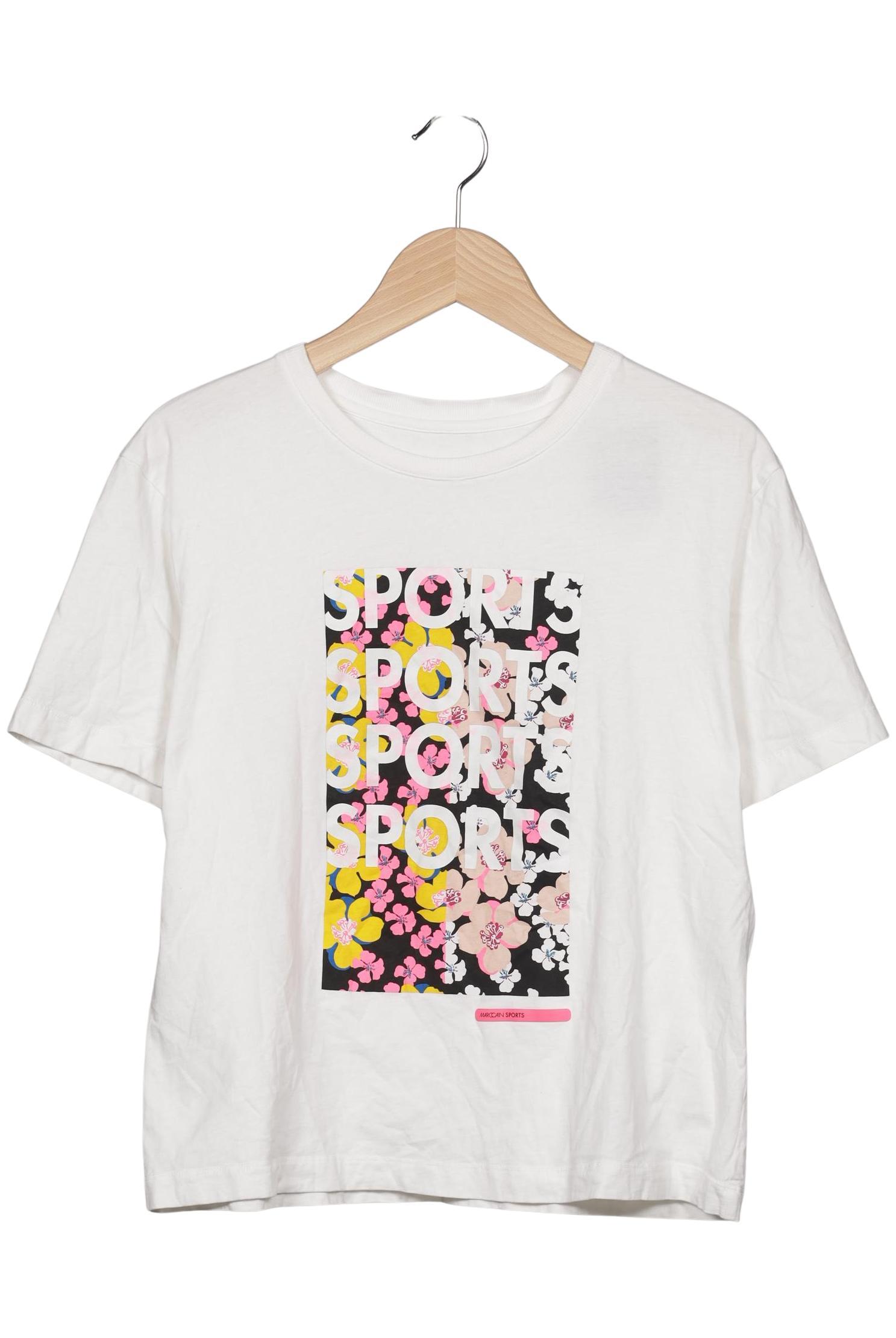 

Marc Cain Damen T-Shirt, weiß, Gr. 38